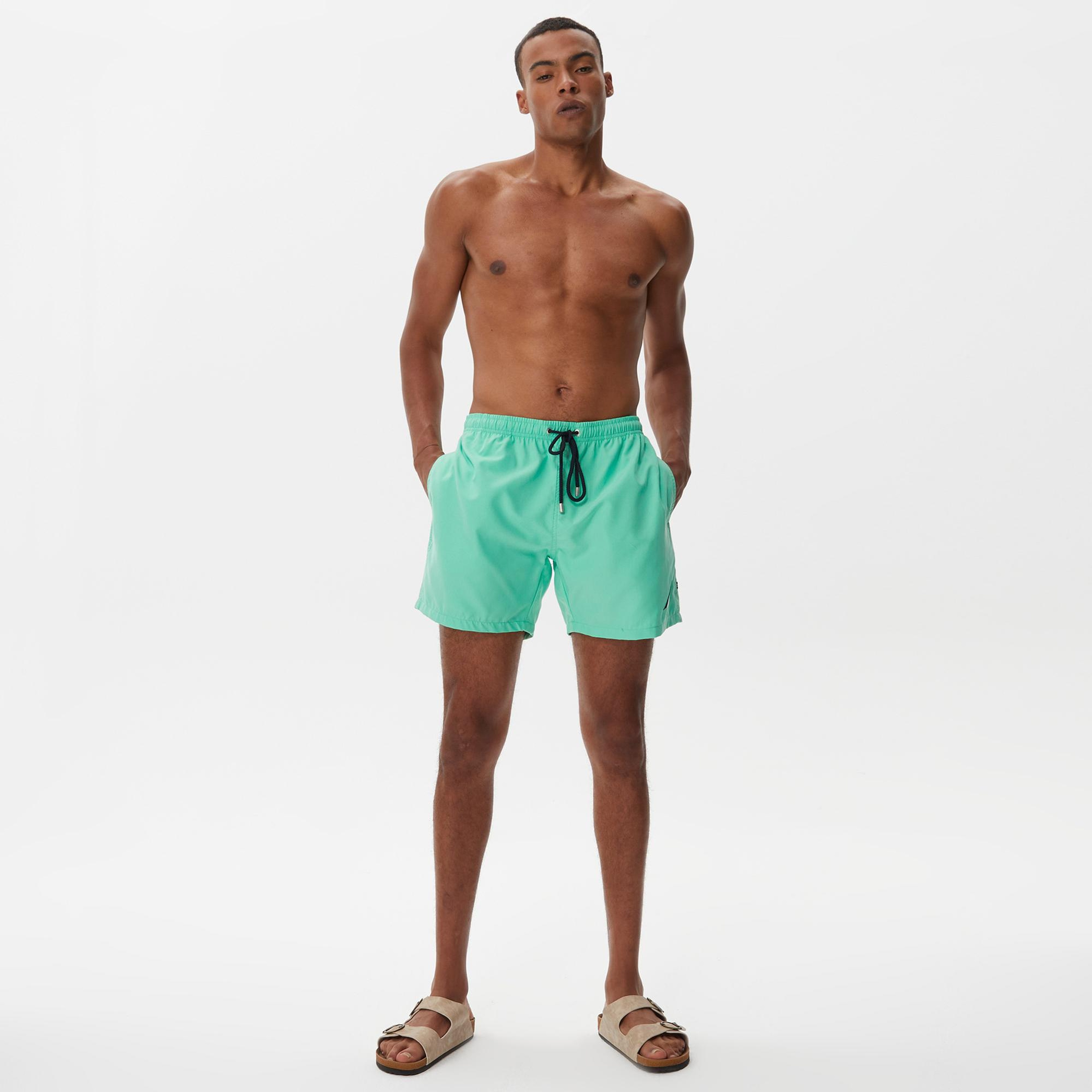 Nautica Erkek Yeşil Deniz Şortu