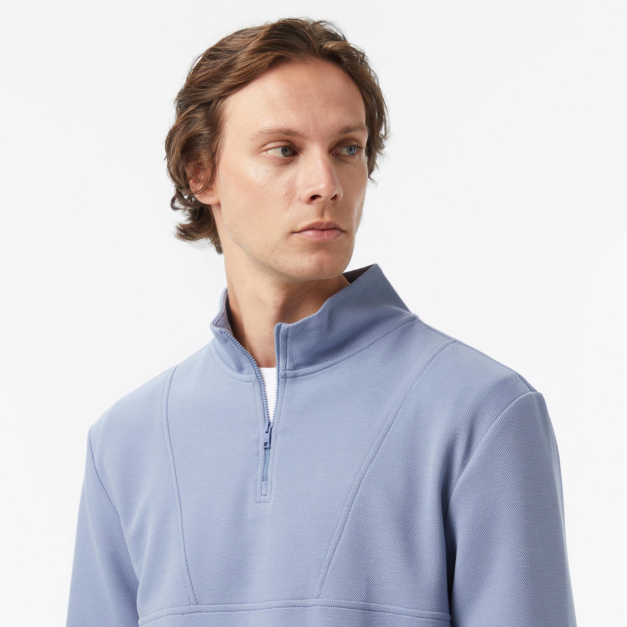 Nautica Erkek Mavi Classic Fit Sweatshirt