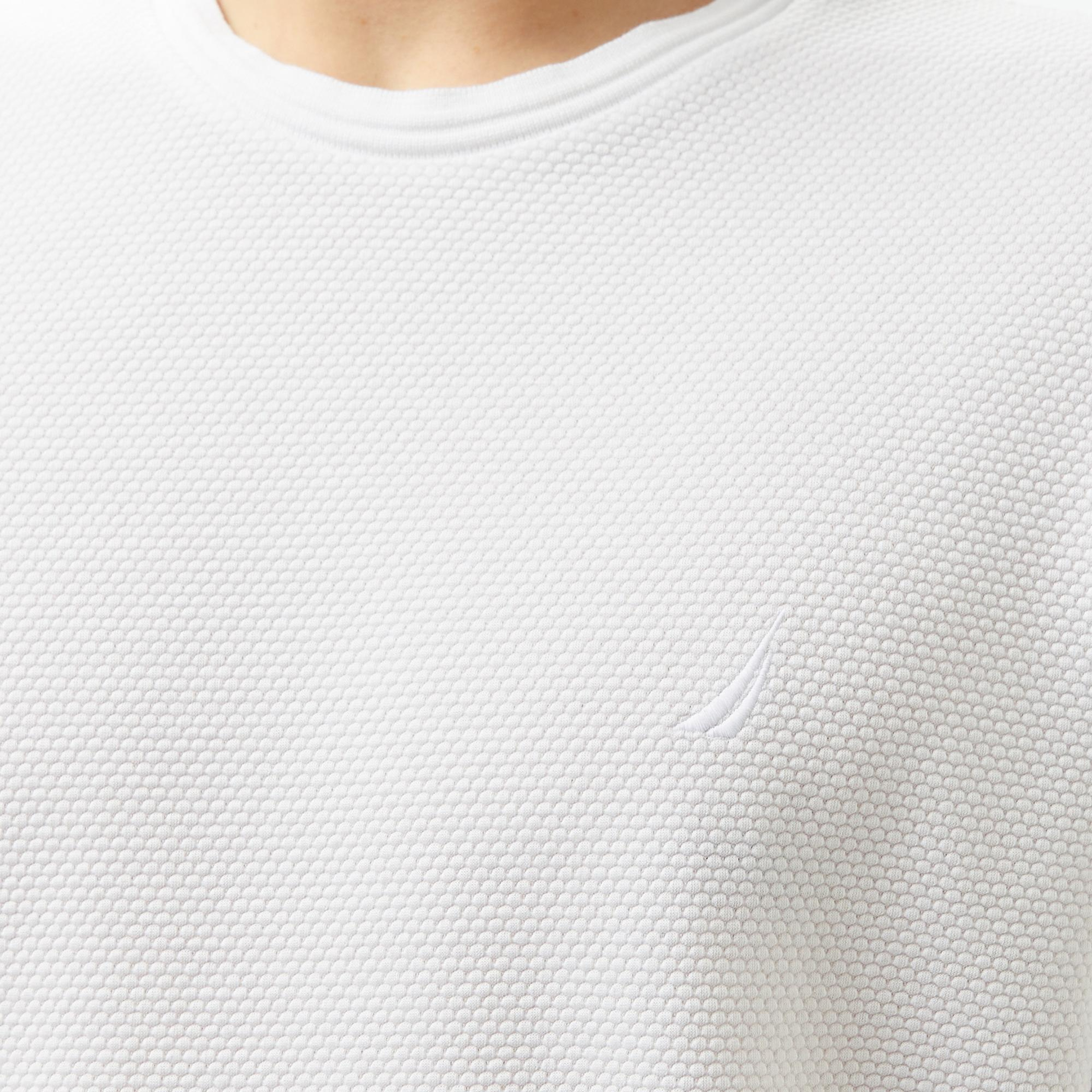 Nautica Erkek Beyaz Regular Fit T-Shirt
