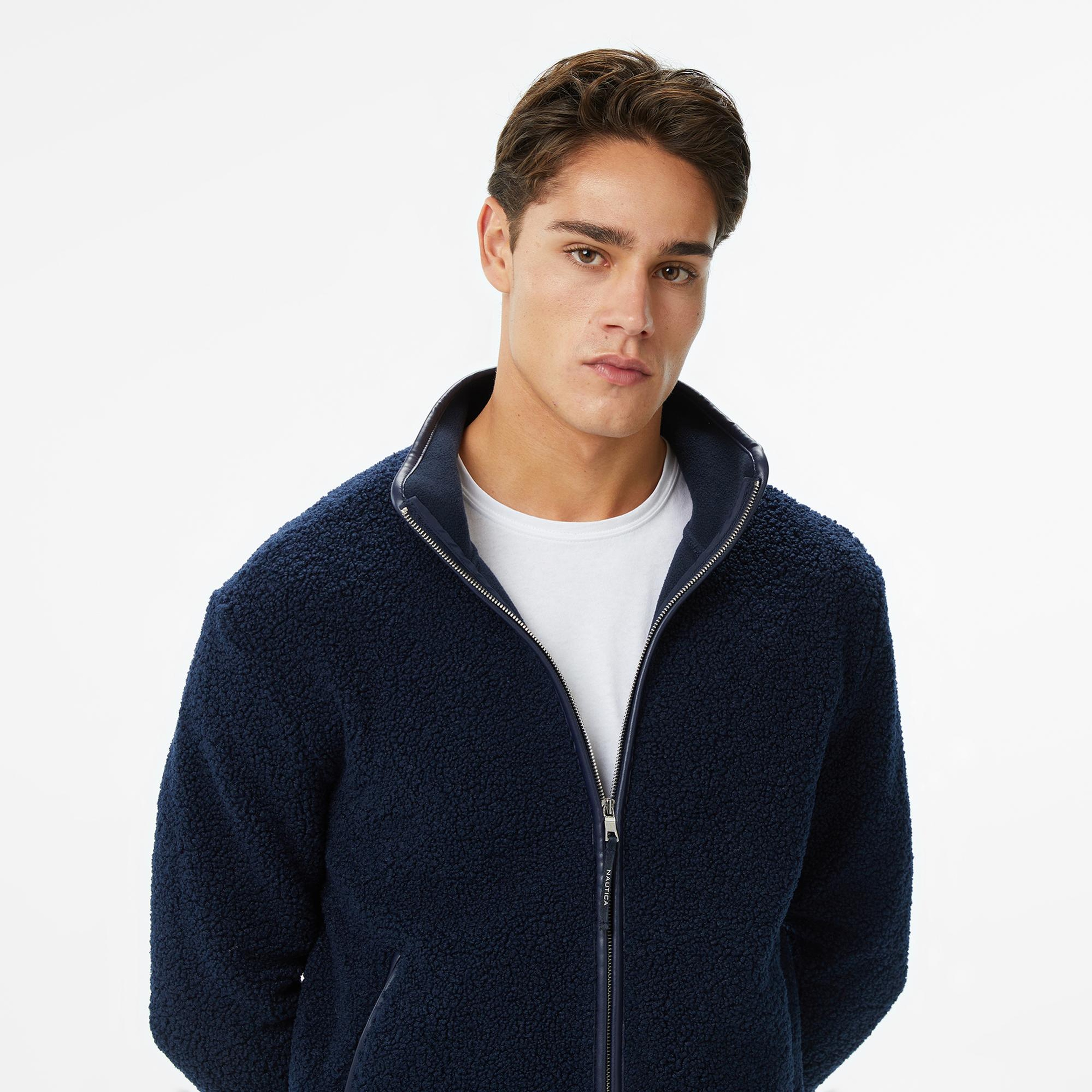 Nautica Kadın Lacivert Oversize Sweatshirt