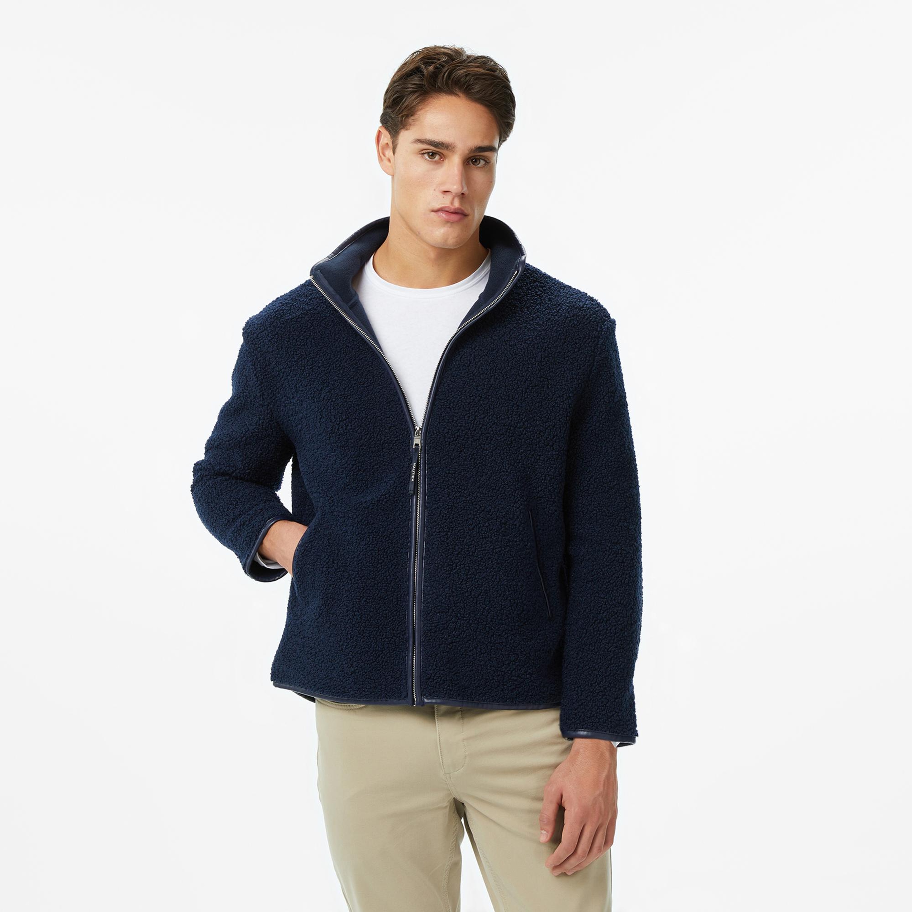 Nautica Kadın Lacivert Oversize Sweatshirt