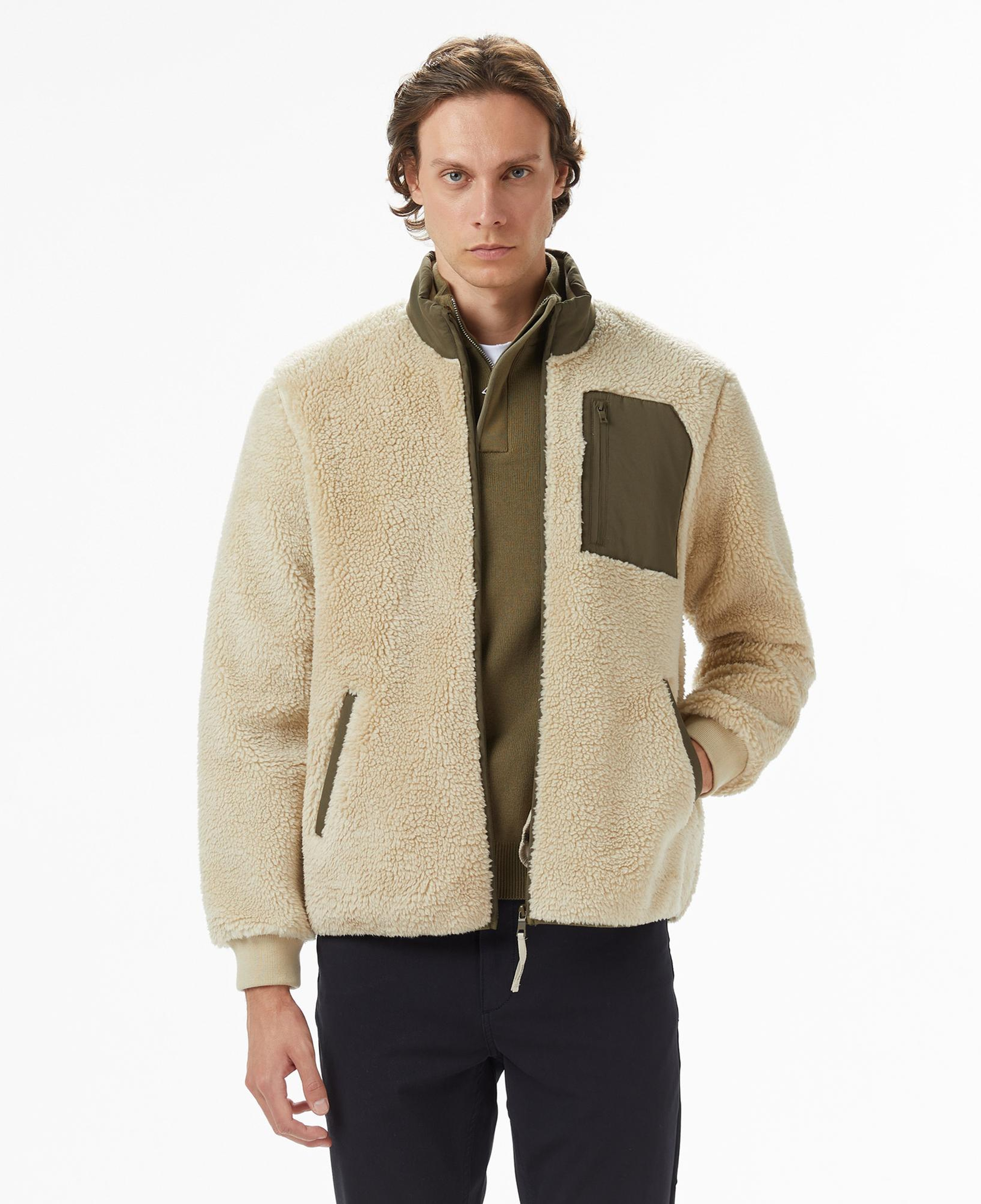 Nautica Erkek Bej Regular Fit Mont