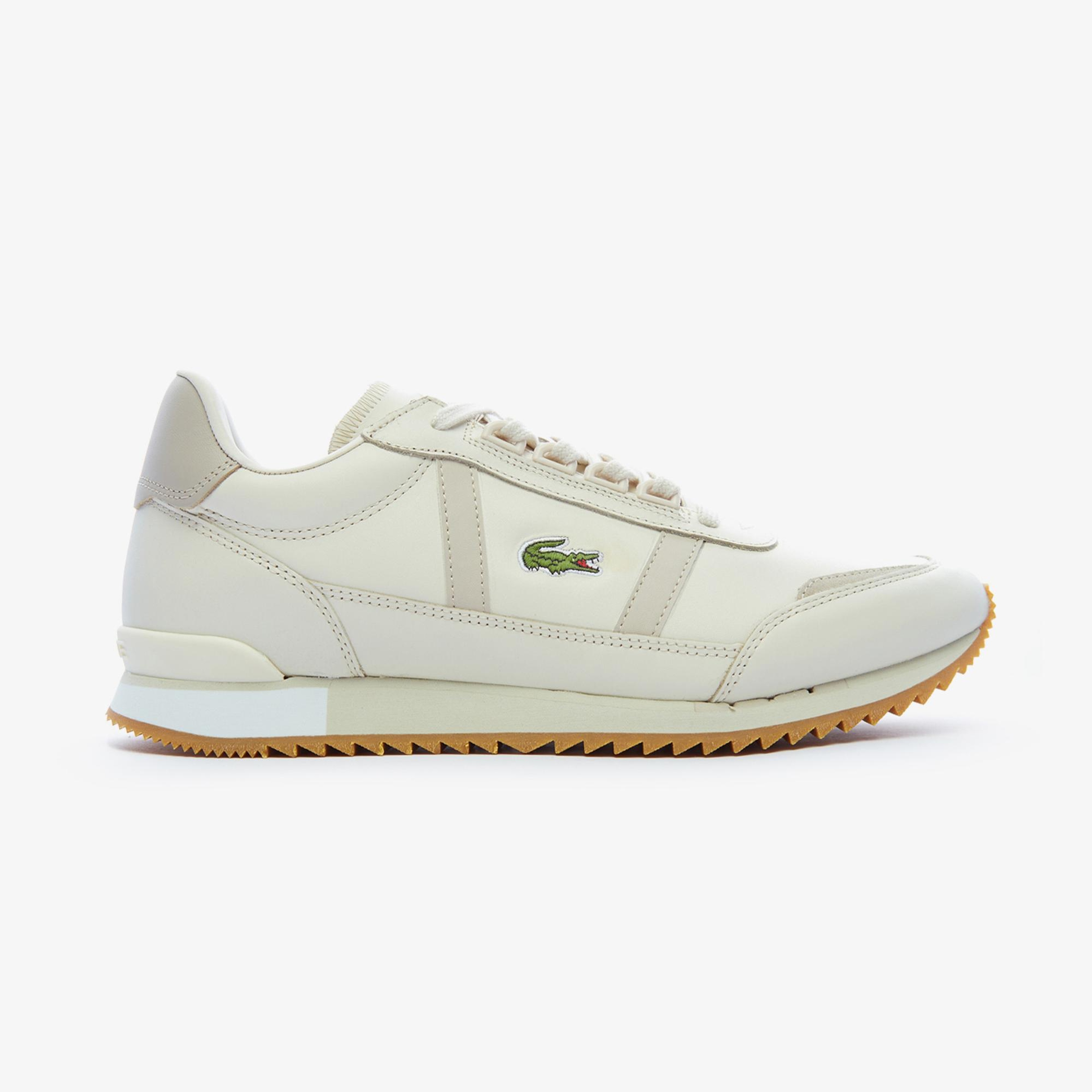 Lacoste Partner Retro Erkek Bej Sneaker