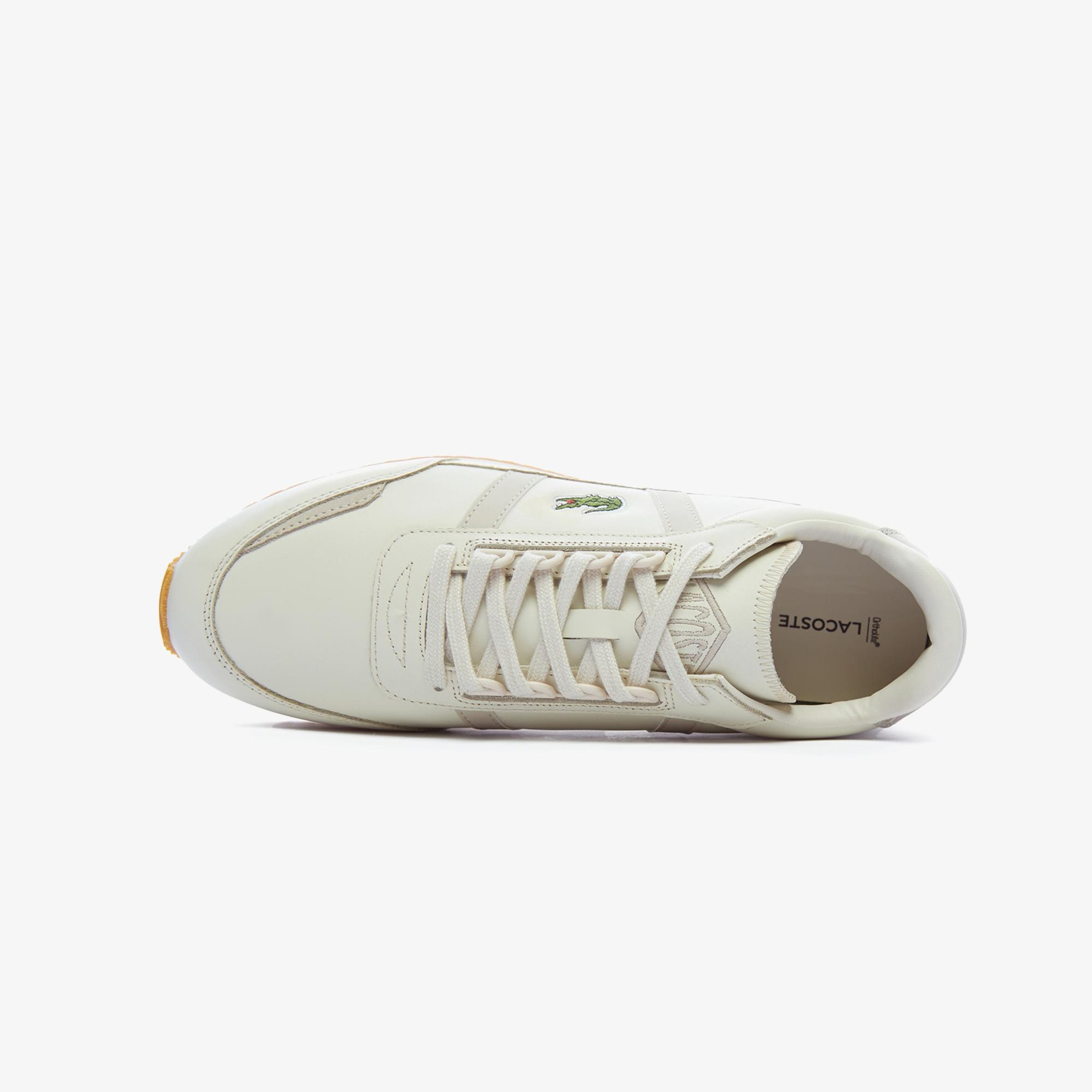 Lacoste Partner Retro Erkek Bej Sneaker