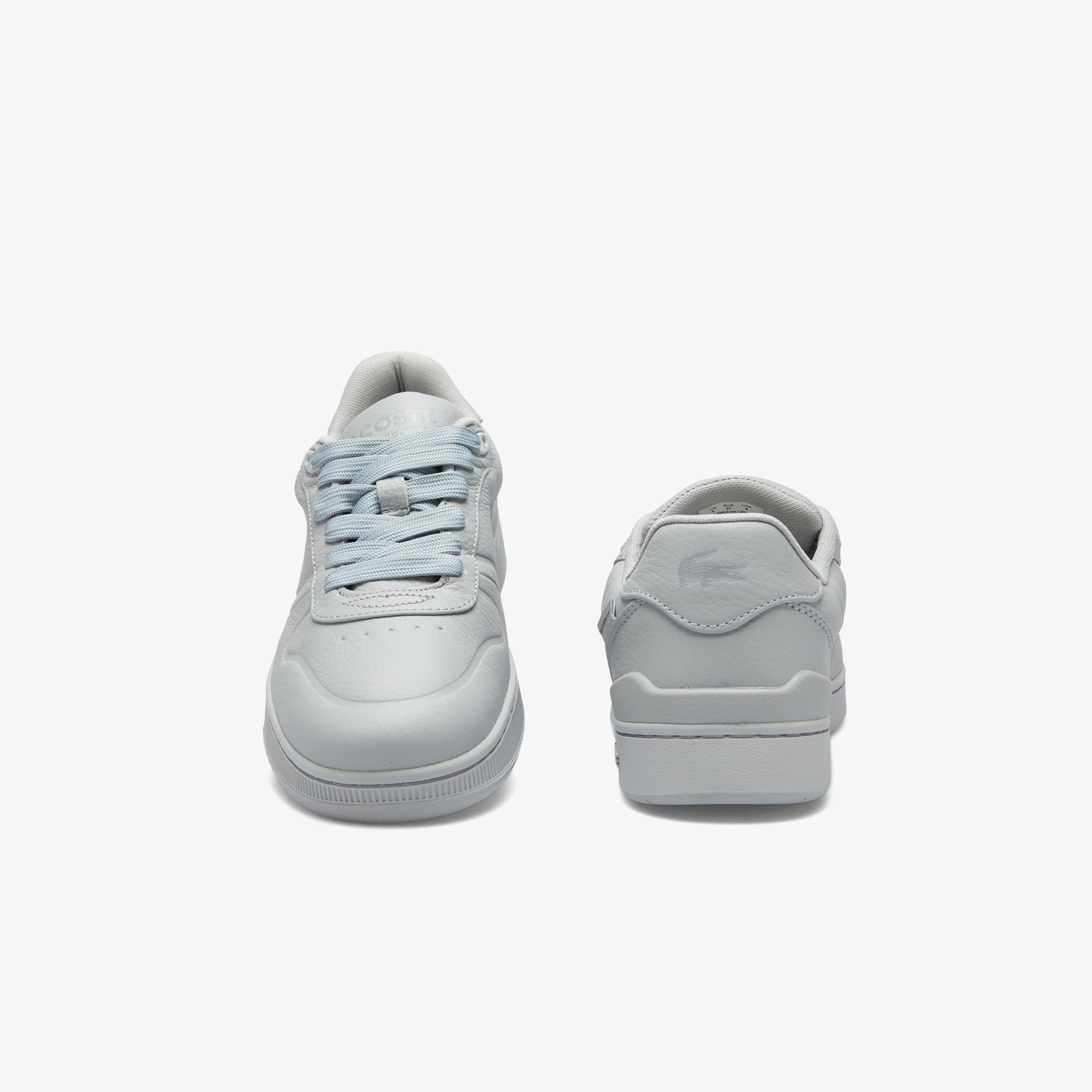 Lacoste T-Clip Shield Kadın Açık Gri Sneaker