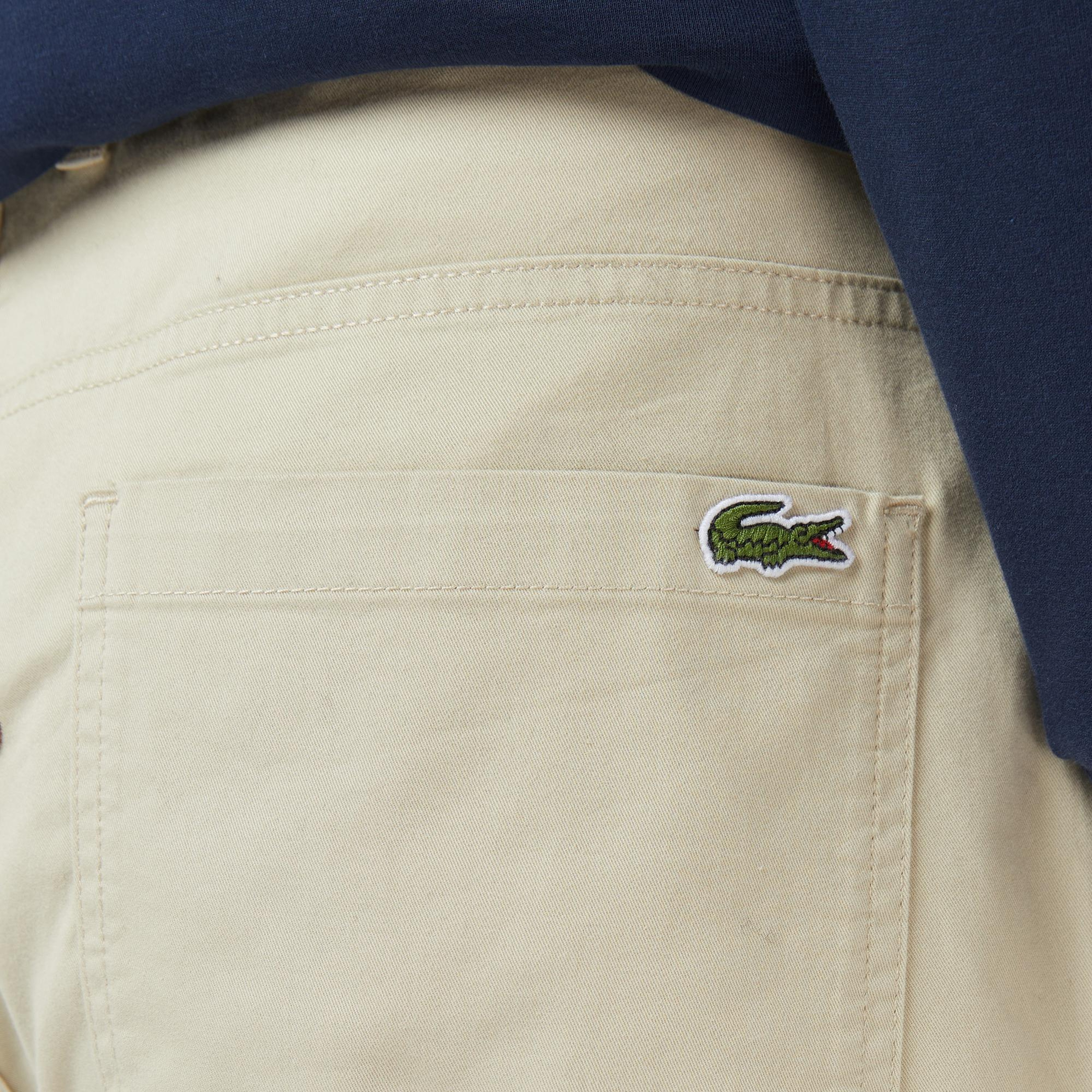 Lacoste Erkek Relaxed Fit Bej Pantolon