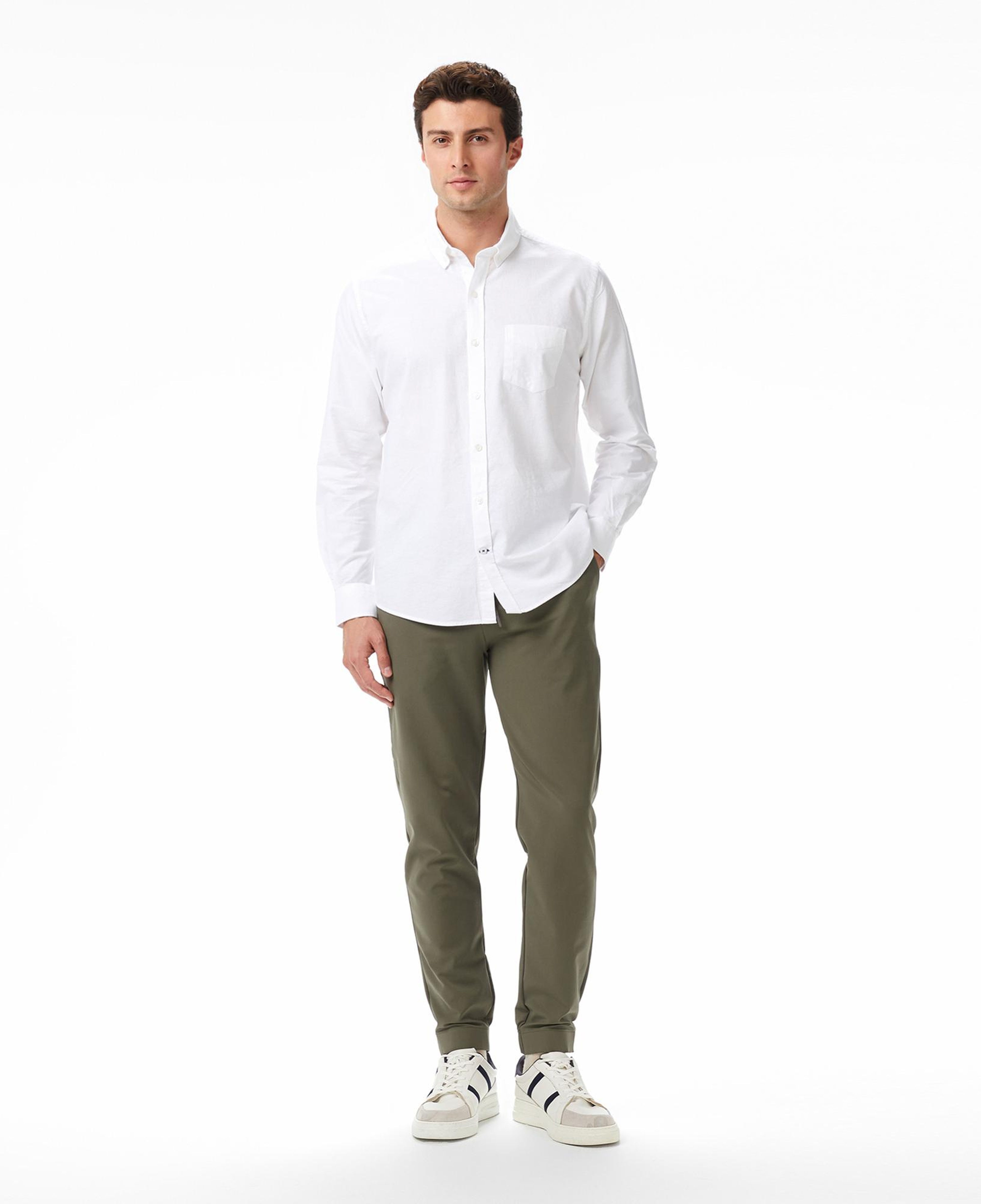 Nautica Erkek Beyaz Classic Fit Gömlek