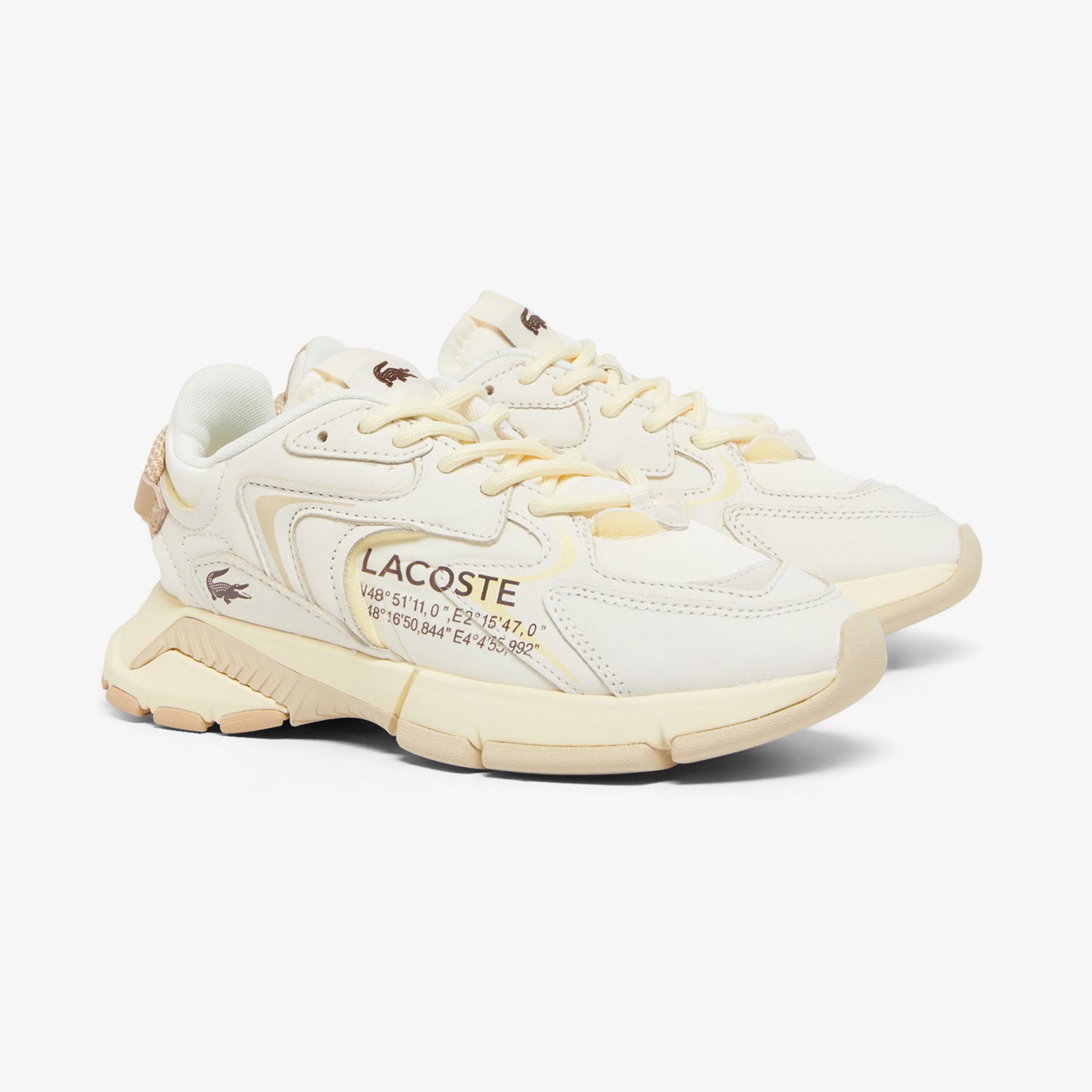Lacoste L003 Neo Kadın Bej Sneaker
