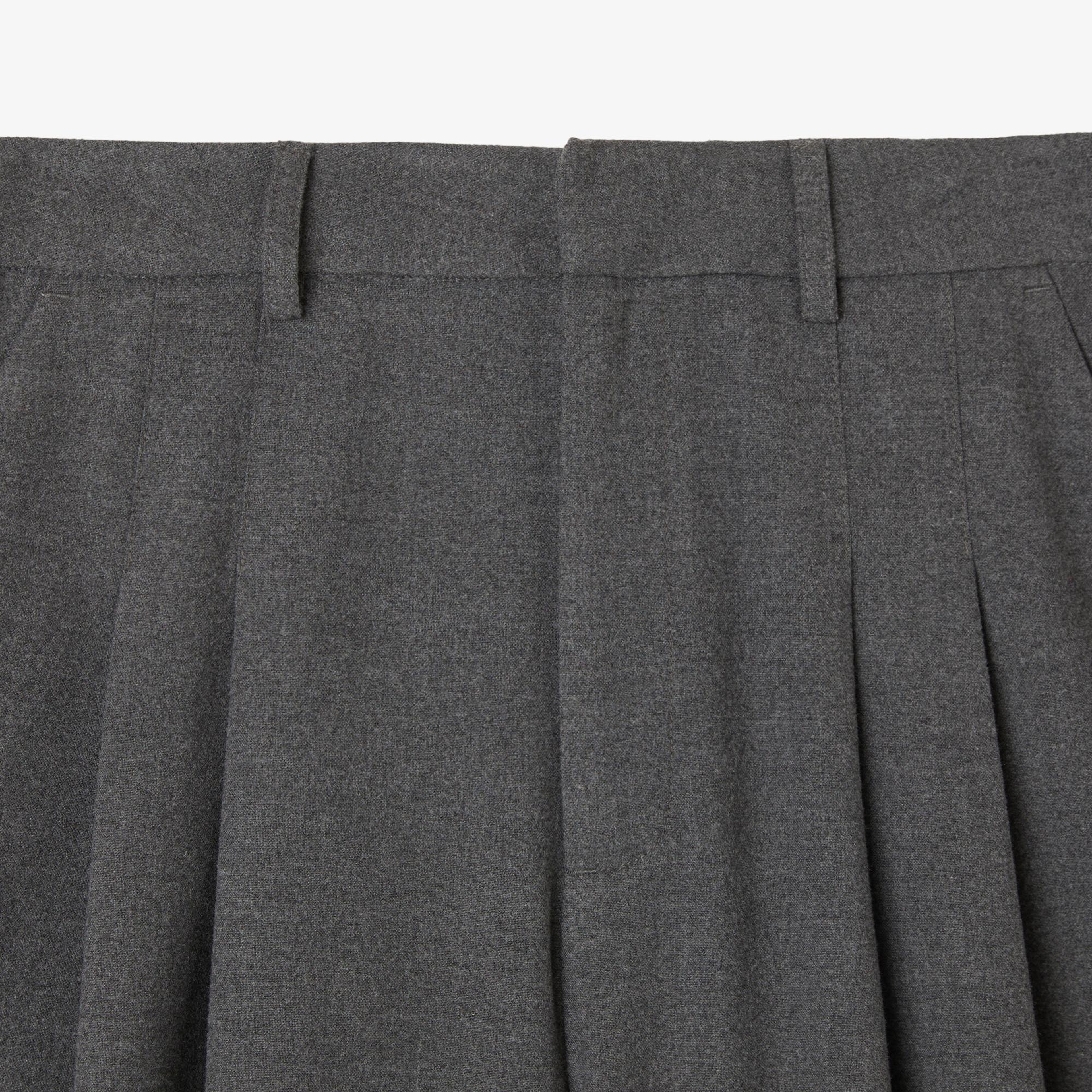 Lacoste Kadın Gri Bermuda Şort