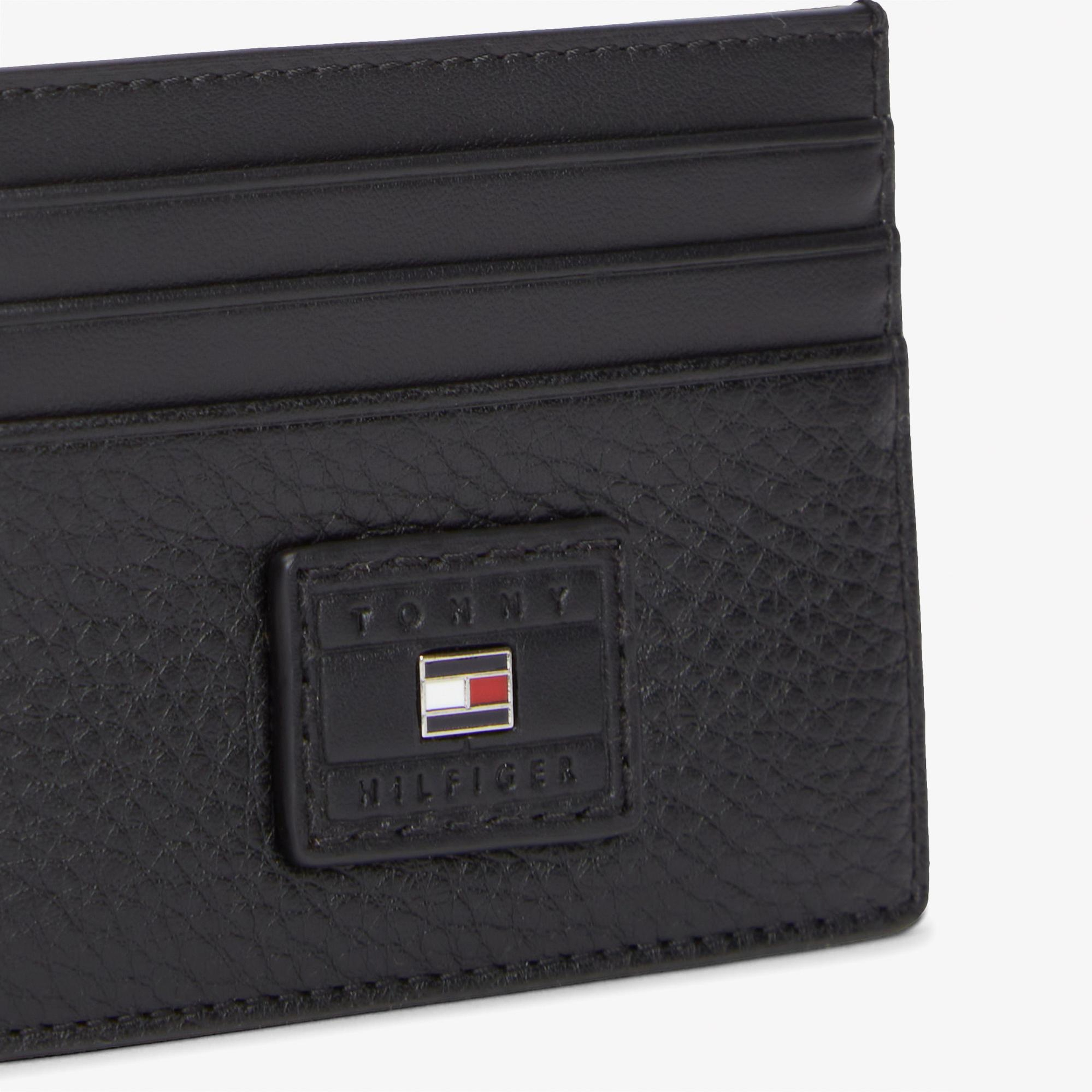 Tommy Hilfiger Casual Flag Erkek Siyah Kartlık