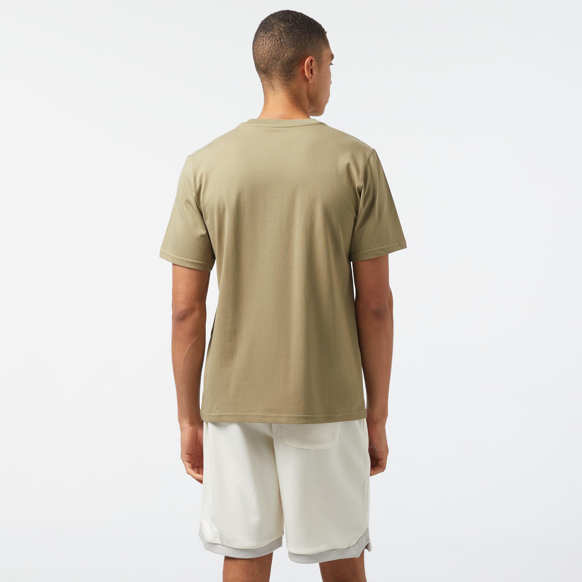 Converse Distorted Erkek Haki T-Shirt