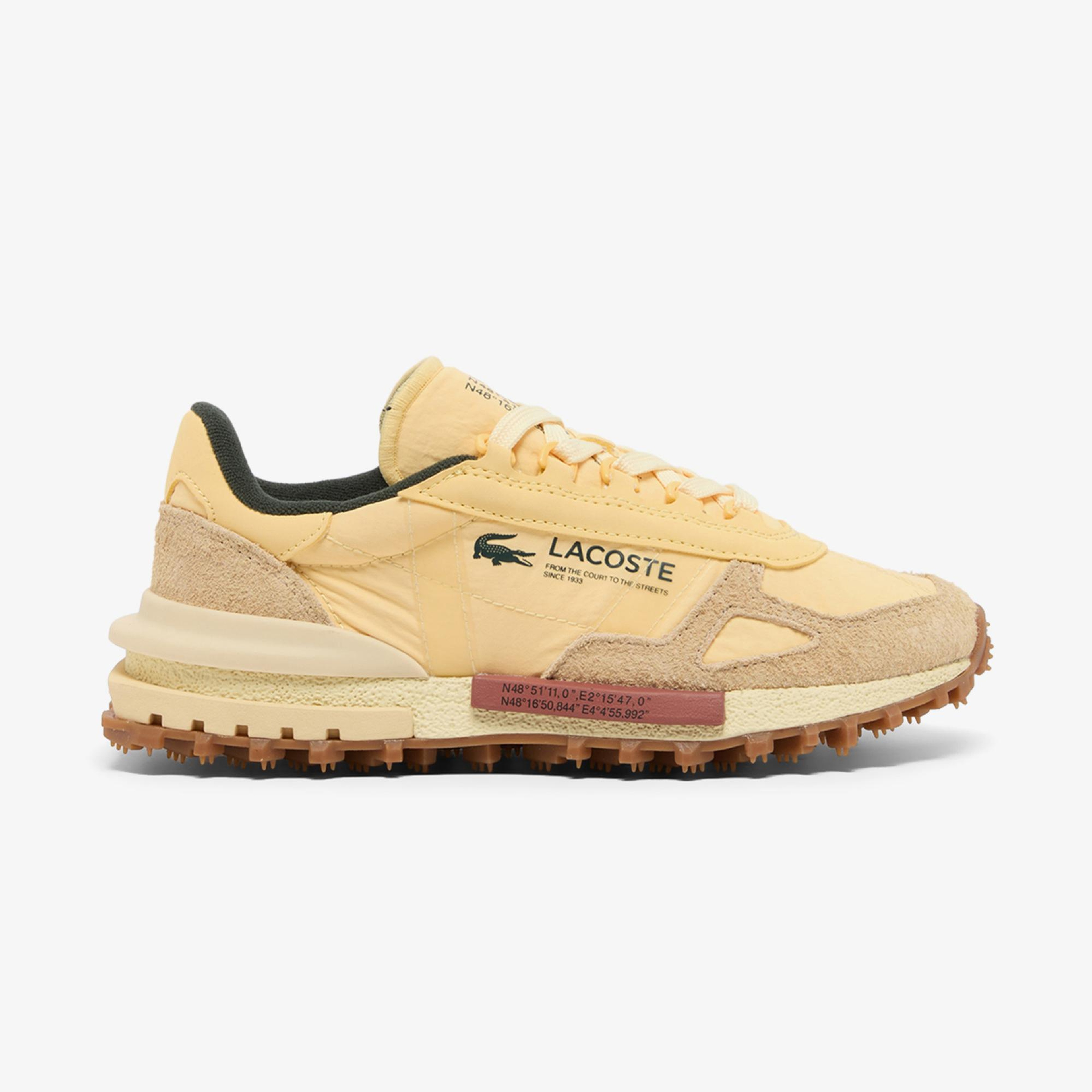 Lacoste Elite Active Kadın Sarı Sneaker