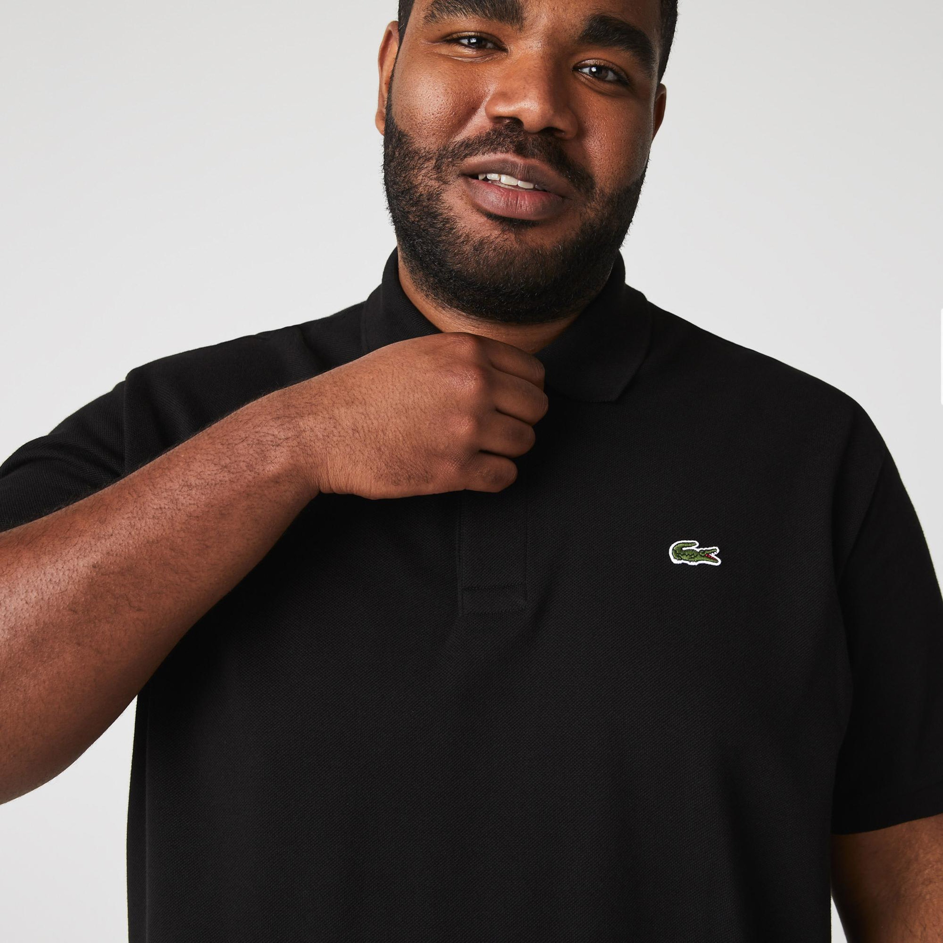 Lacoste L.12.12 Erkek Classic Fit Siyah Polo
