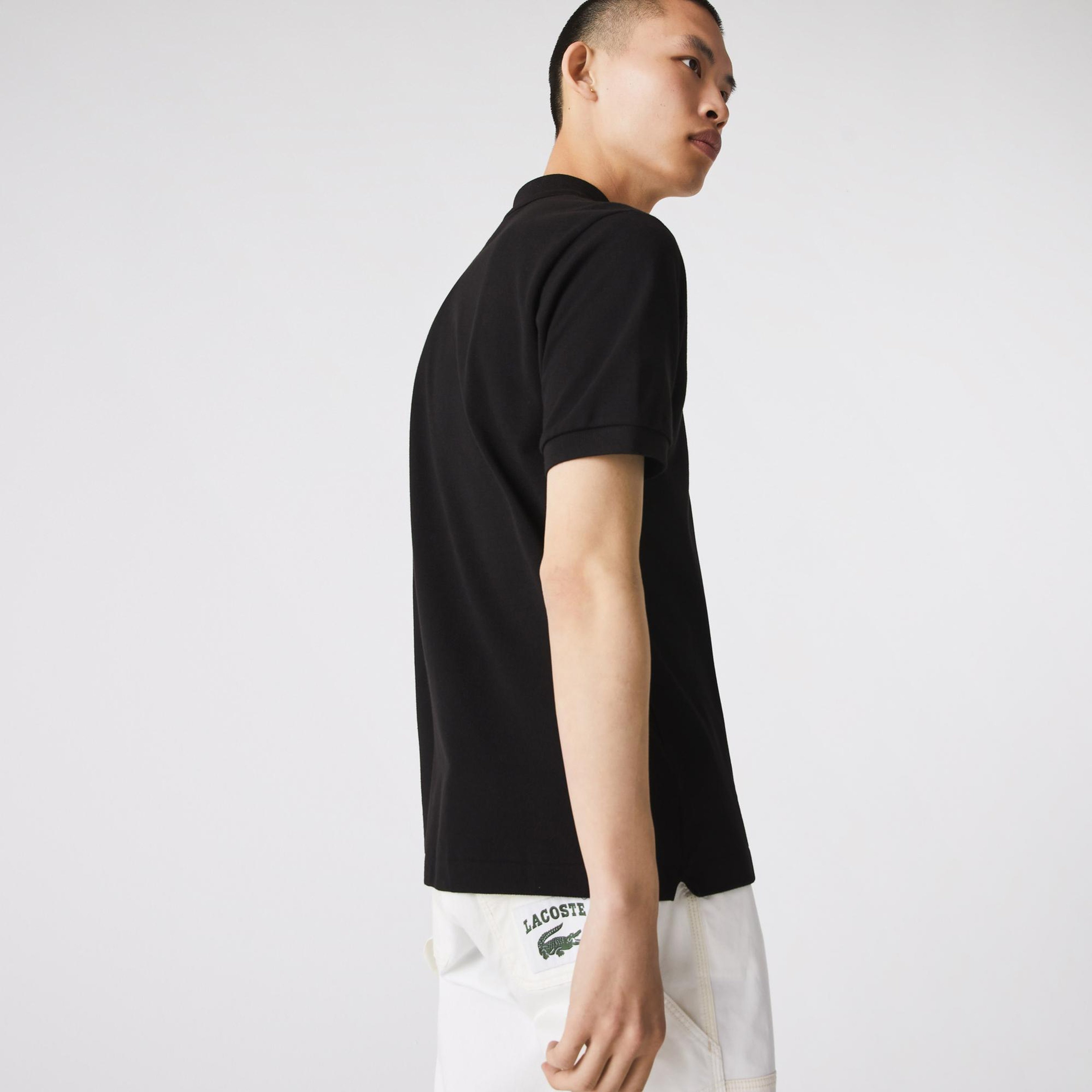 Lacoste L.12.12 Erkek Classic Fit Siyah Polo