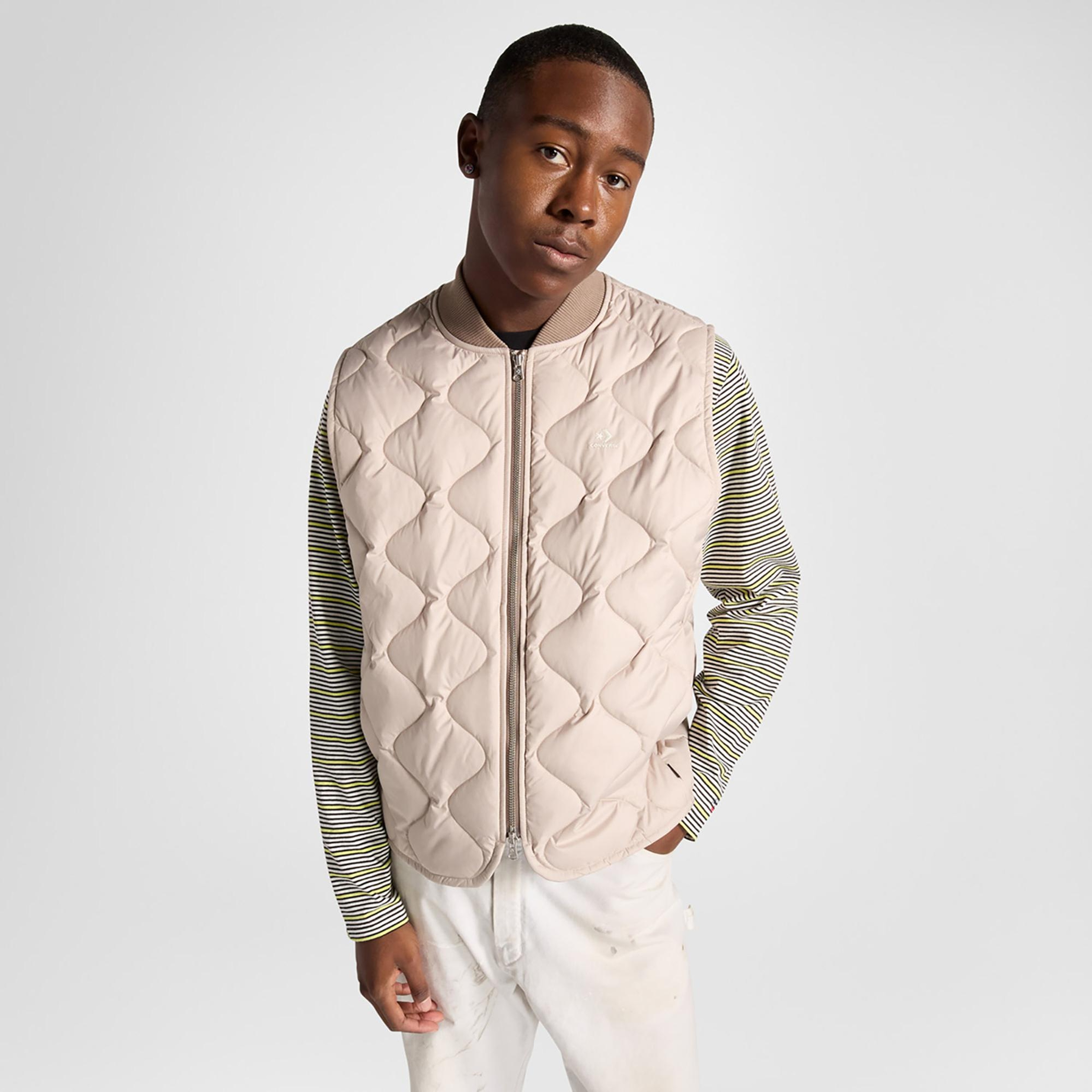 Converse Erkek Bej Yelek