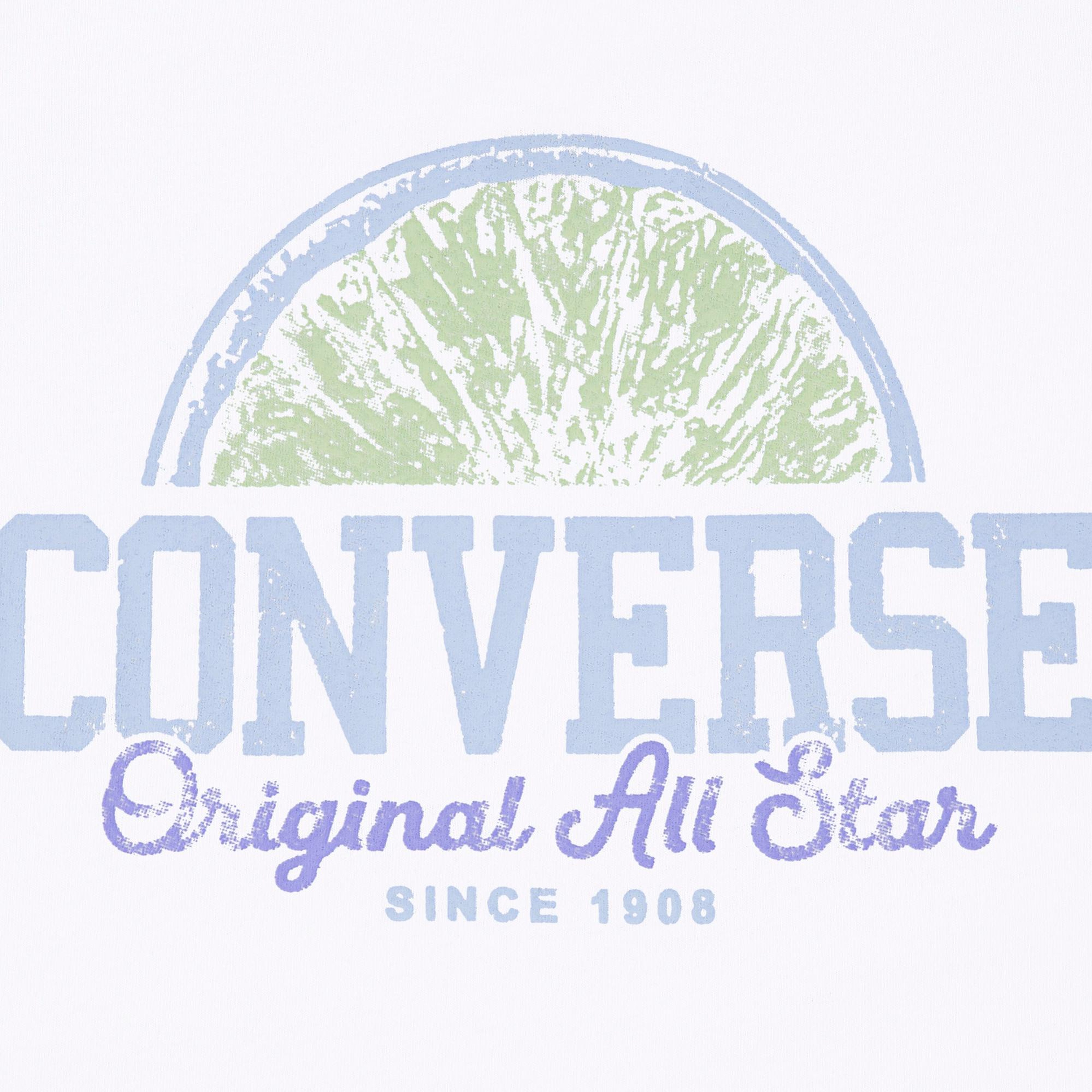 Converse Çocuk Beyaz T-Shirt