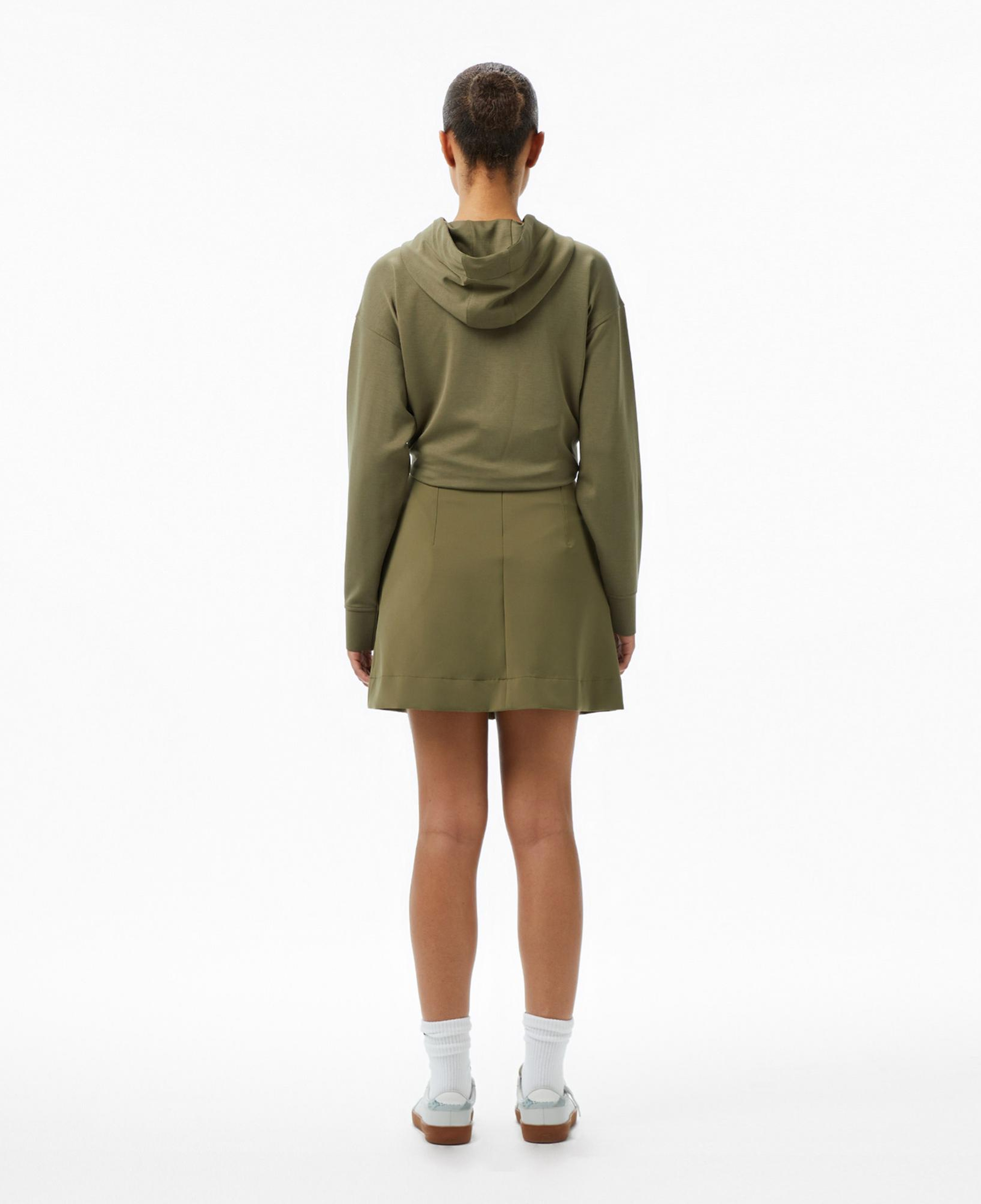 Lacoste Kadın Classic Fit Haki Etek