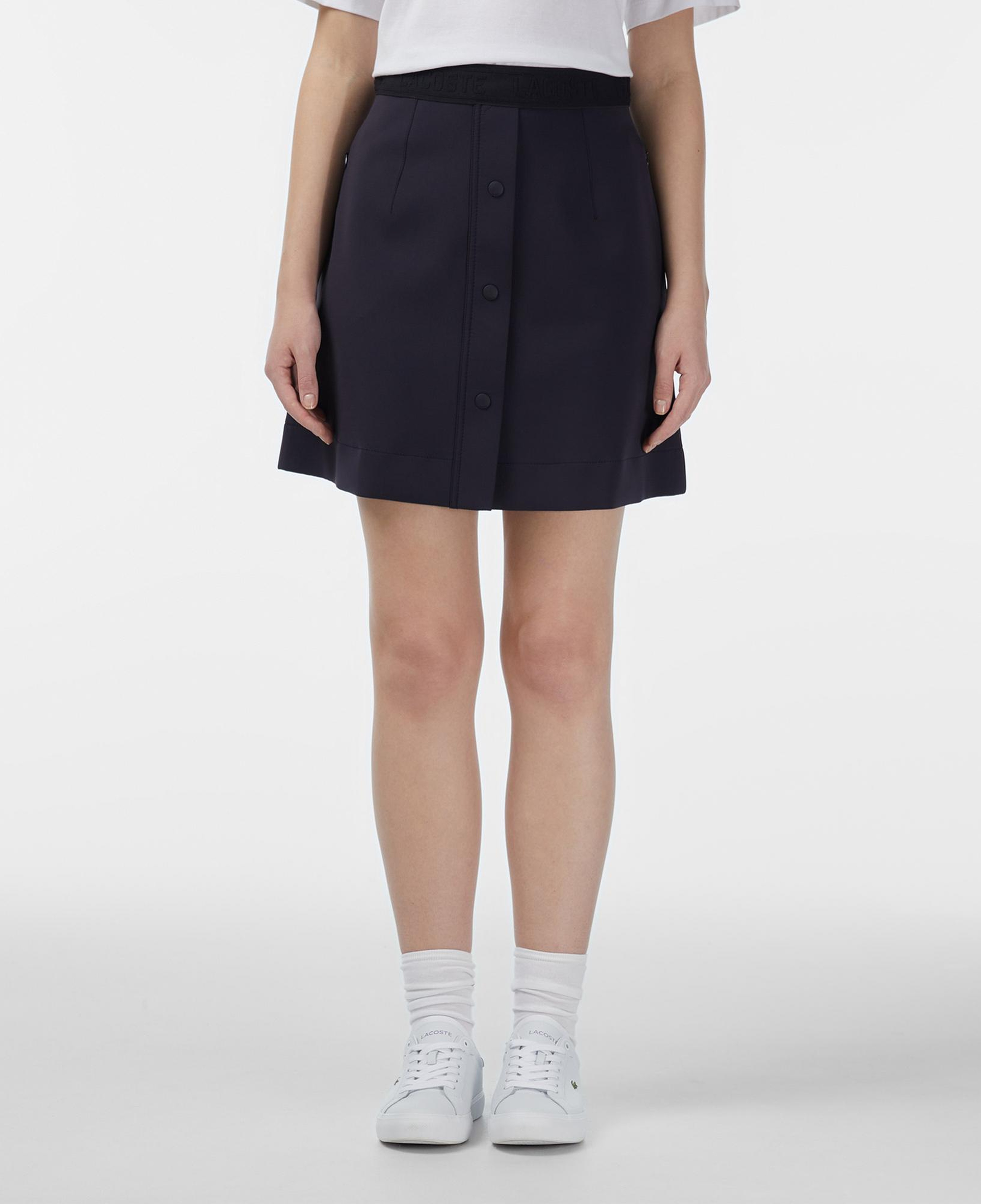 Lacoste Kadın Classic Fit Lacivert Etek