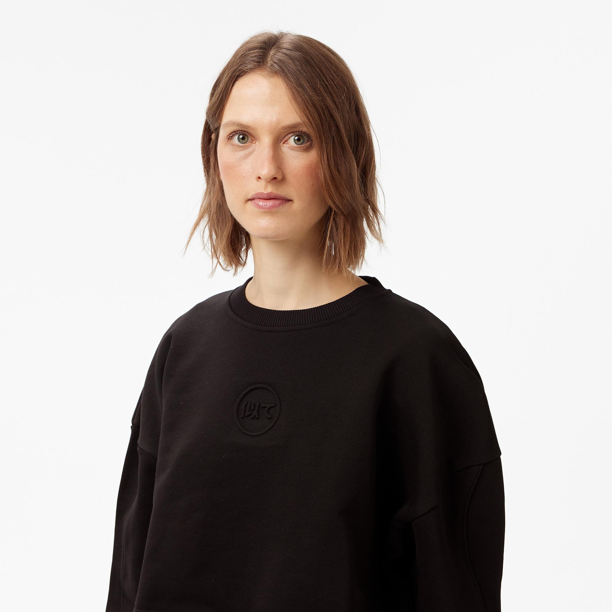 UNITED4 Classic Kadın Siyah Sweatshirt