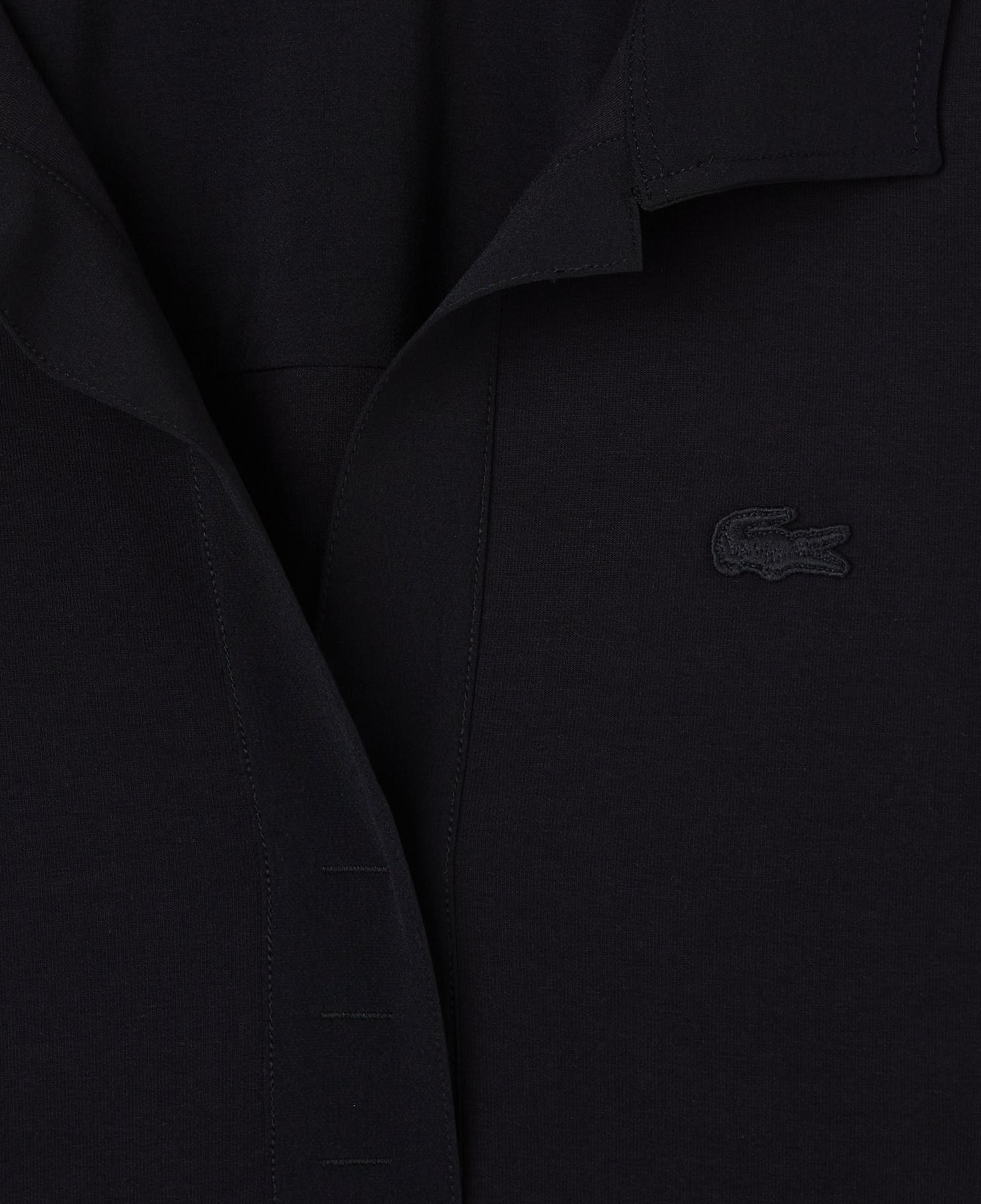 Lacoste Kadın Truvakar Kollu Siyah Polo