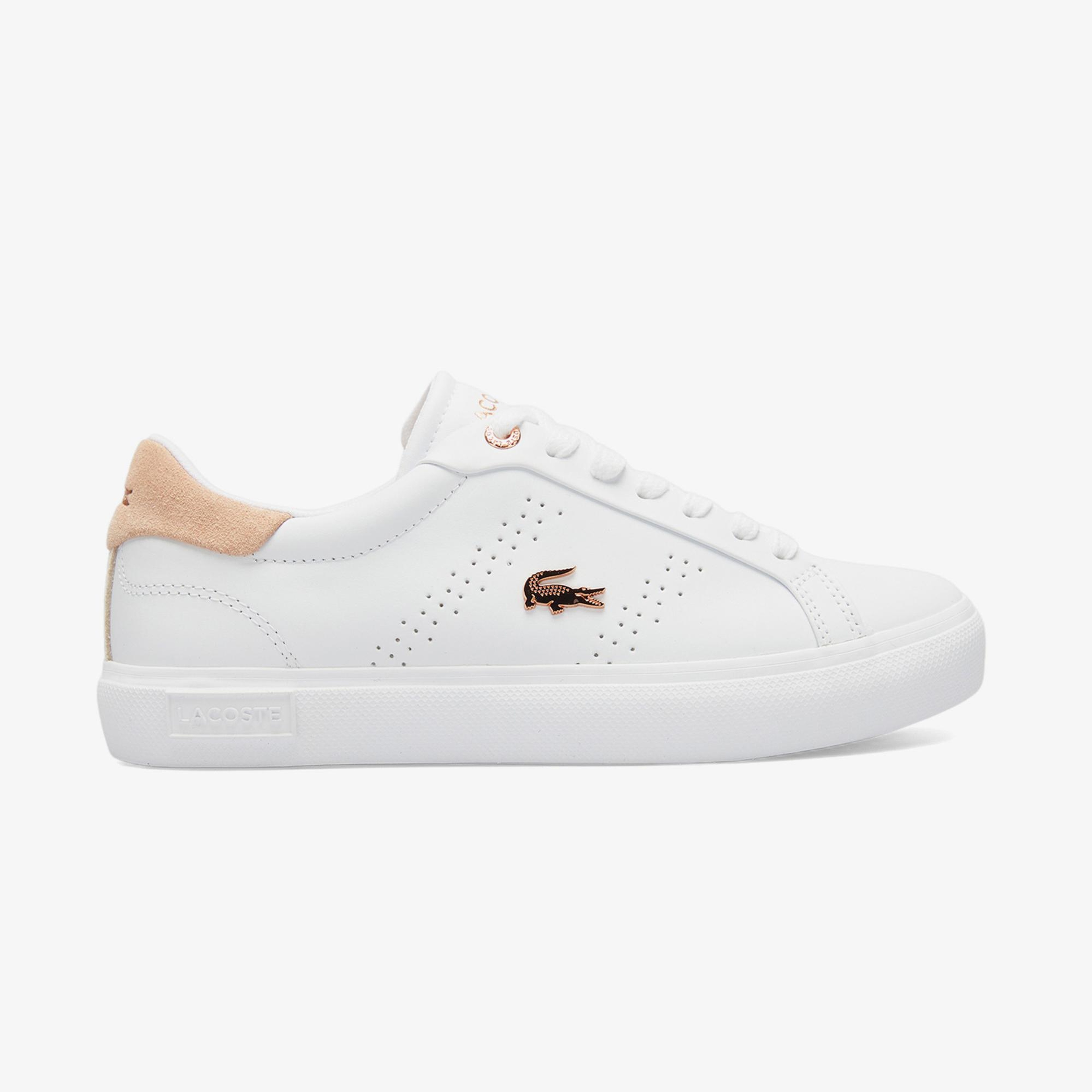 Lacoste Powercourt 2.0 Kadın Beyaz Sneaker