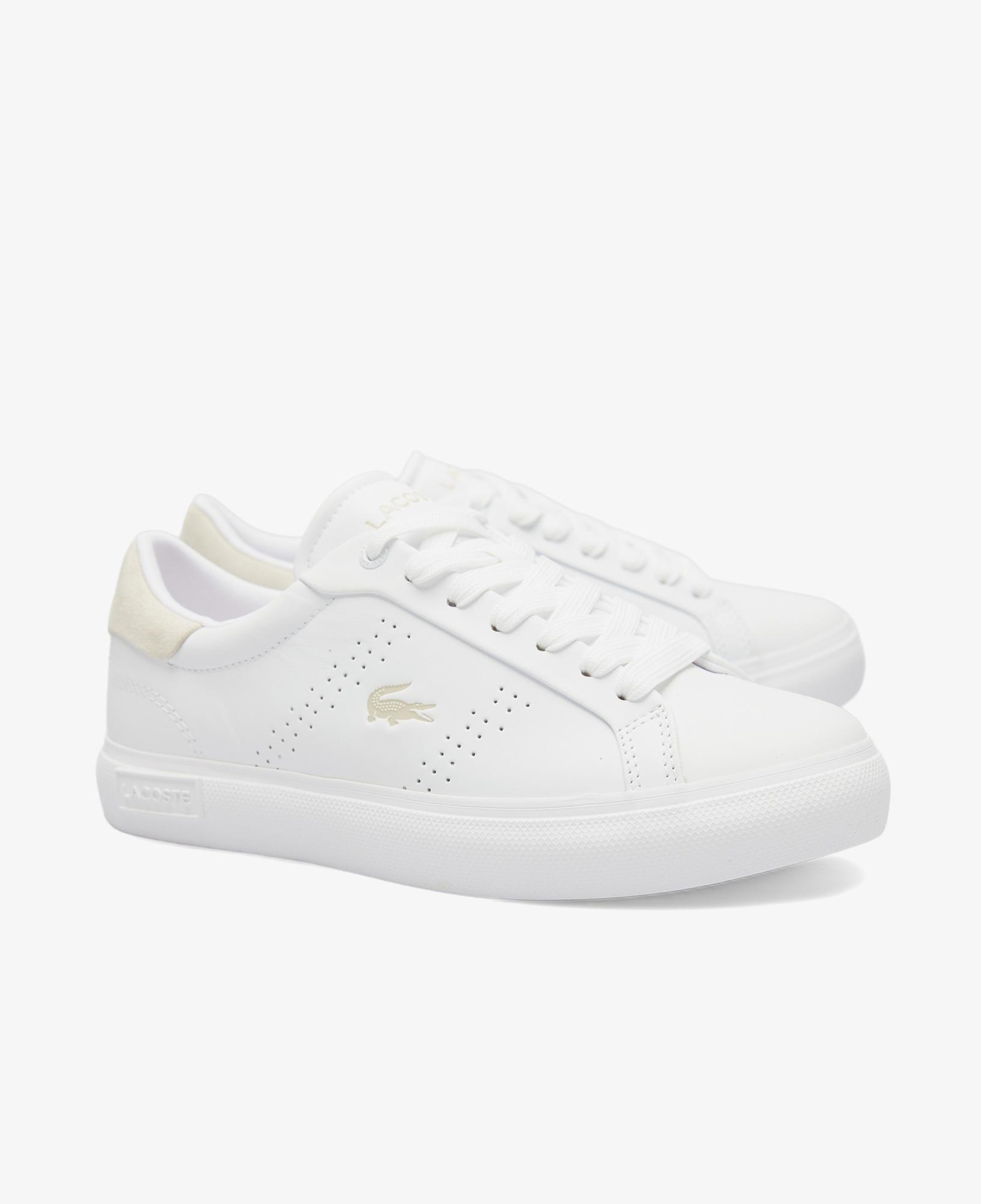 Lacoste Powercourt 2.0 Kadın Beyaz Sneaker