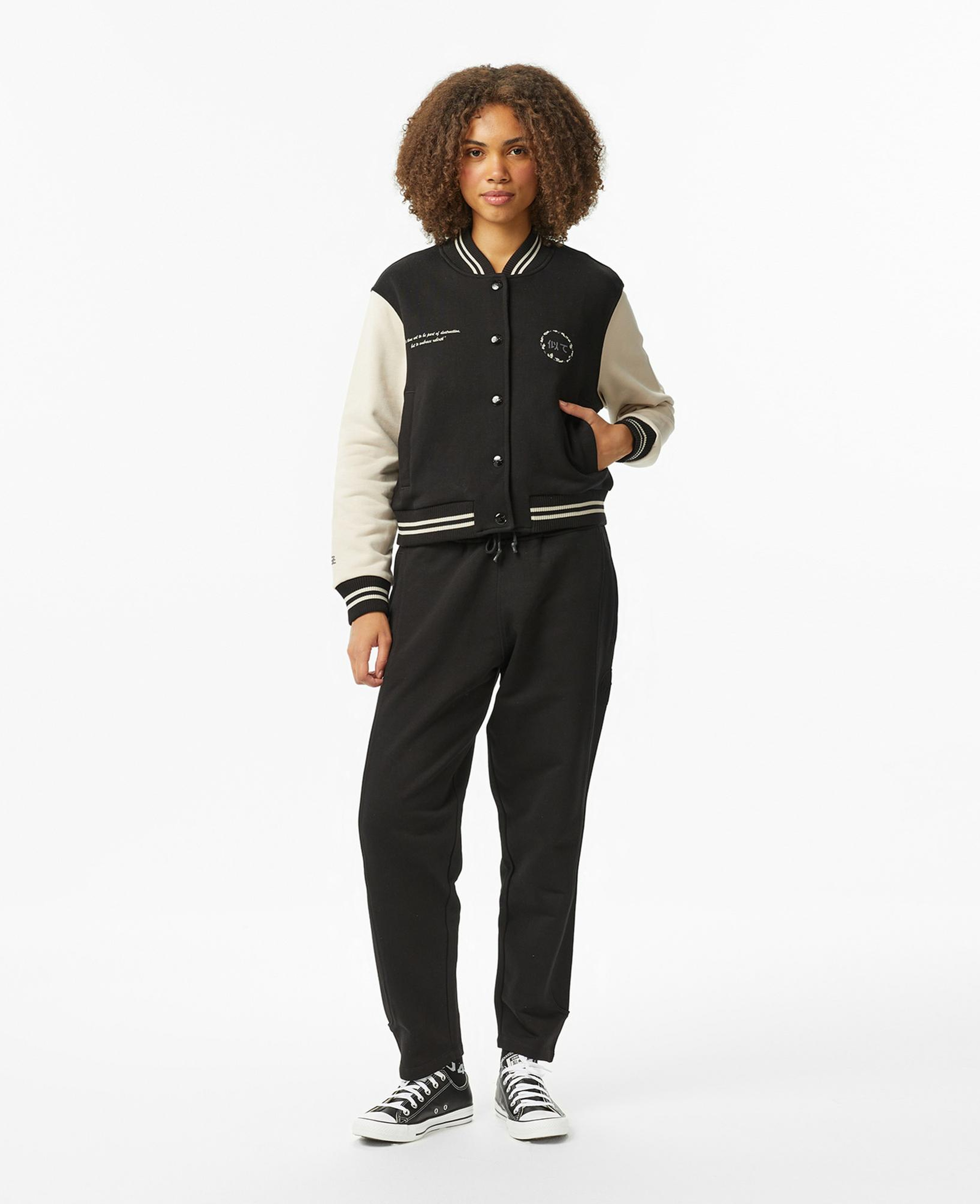 UNITED4 Kadın Siyah Ceket