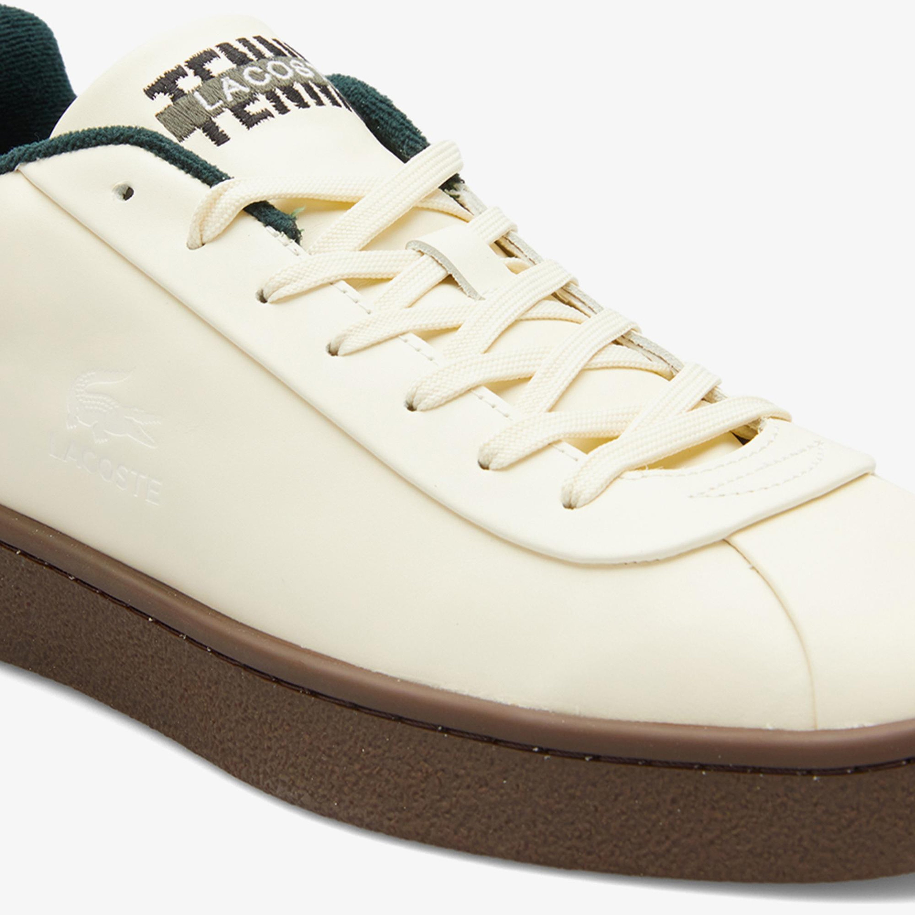 Lacoste Baseshot Premium Erkek Açık Kahverengi Sneaker