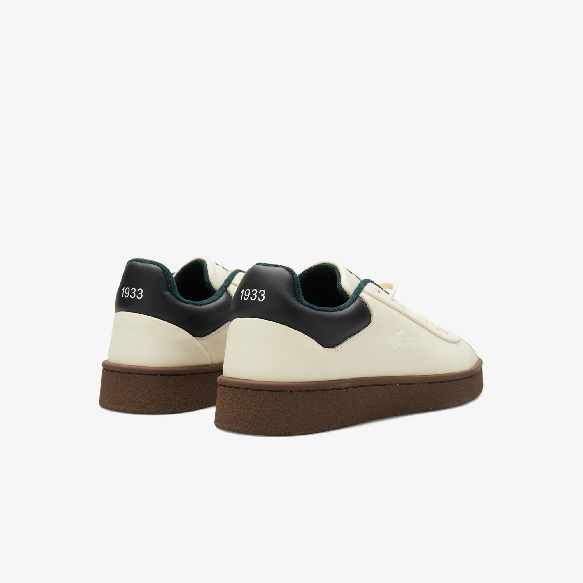 Lacoste Baseshot Premium Erkek Açık Kahverengi Sneaker