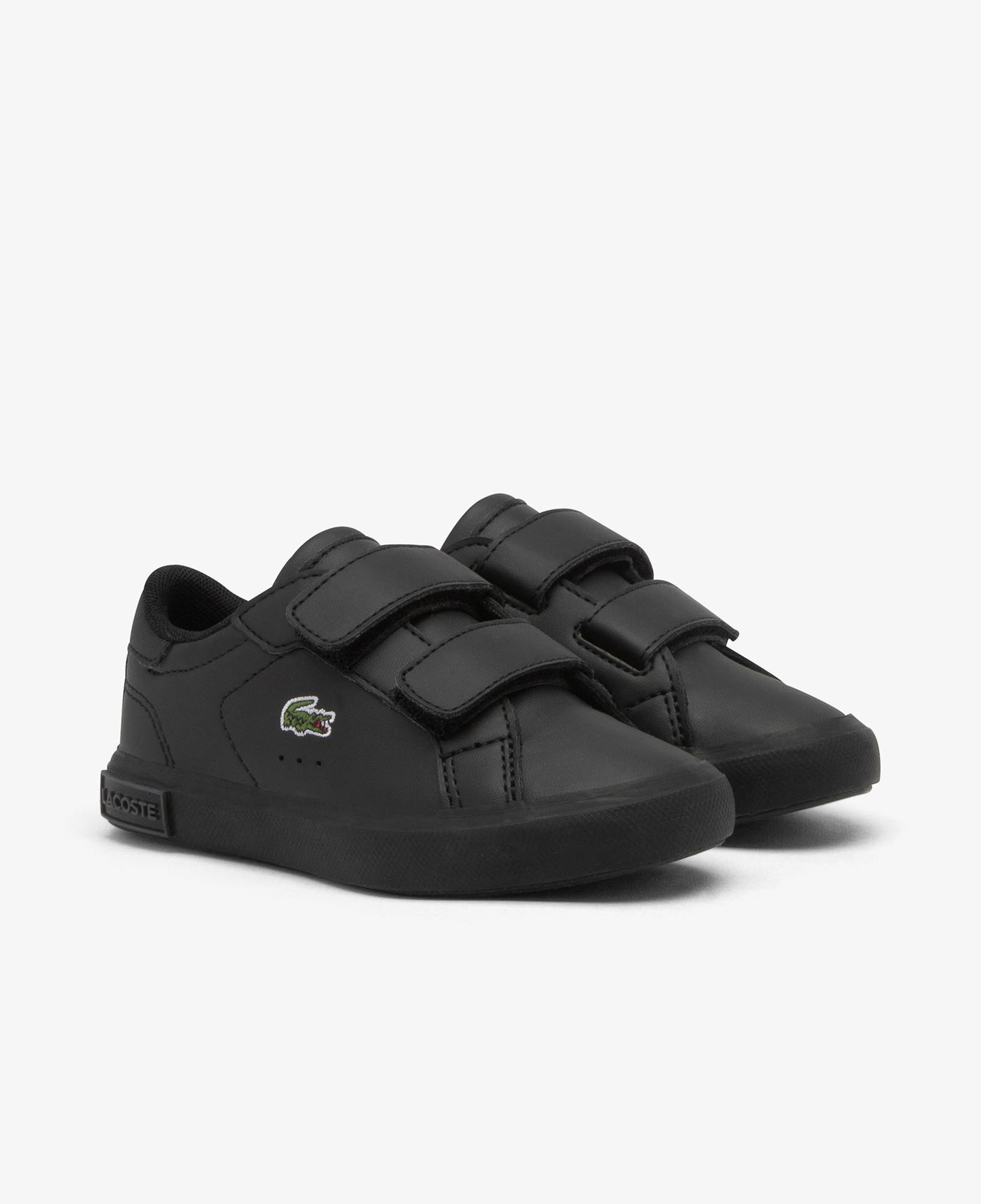 Lacoste Powercourt Çocuk Siyah Sneaker
