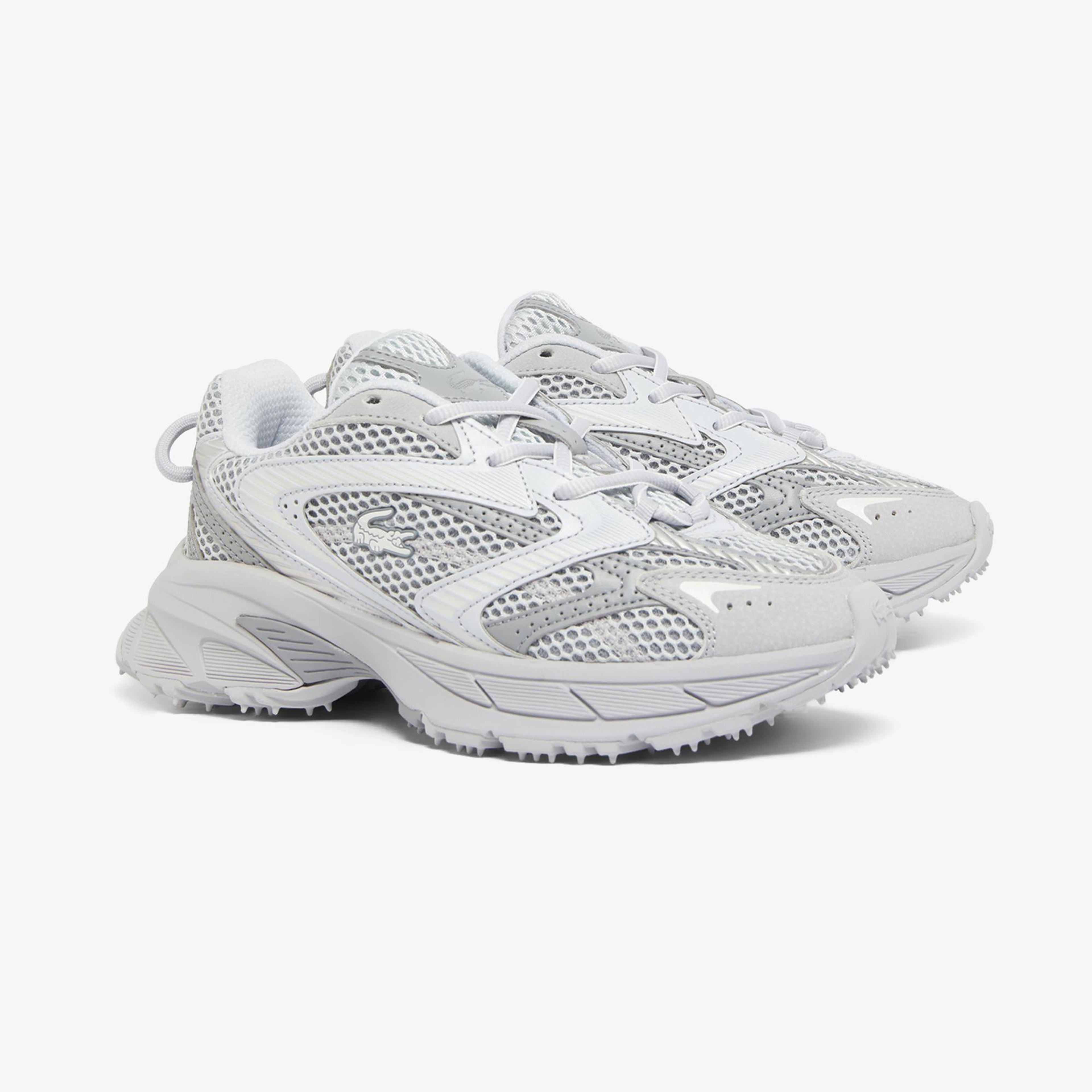 Lacoste L003 Neo Shot Kadın Gri Spor Ayakkabı