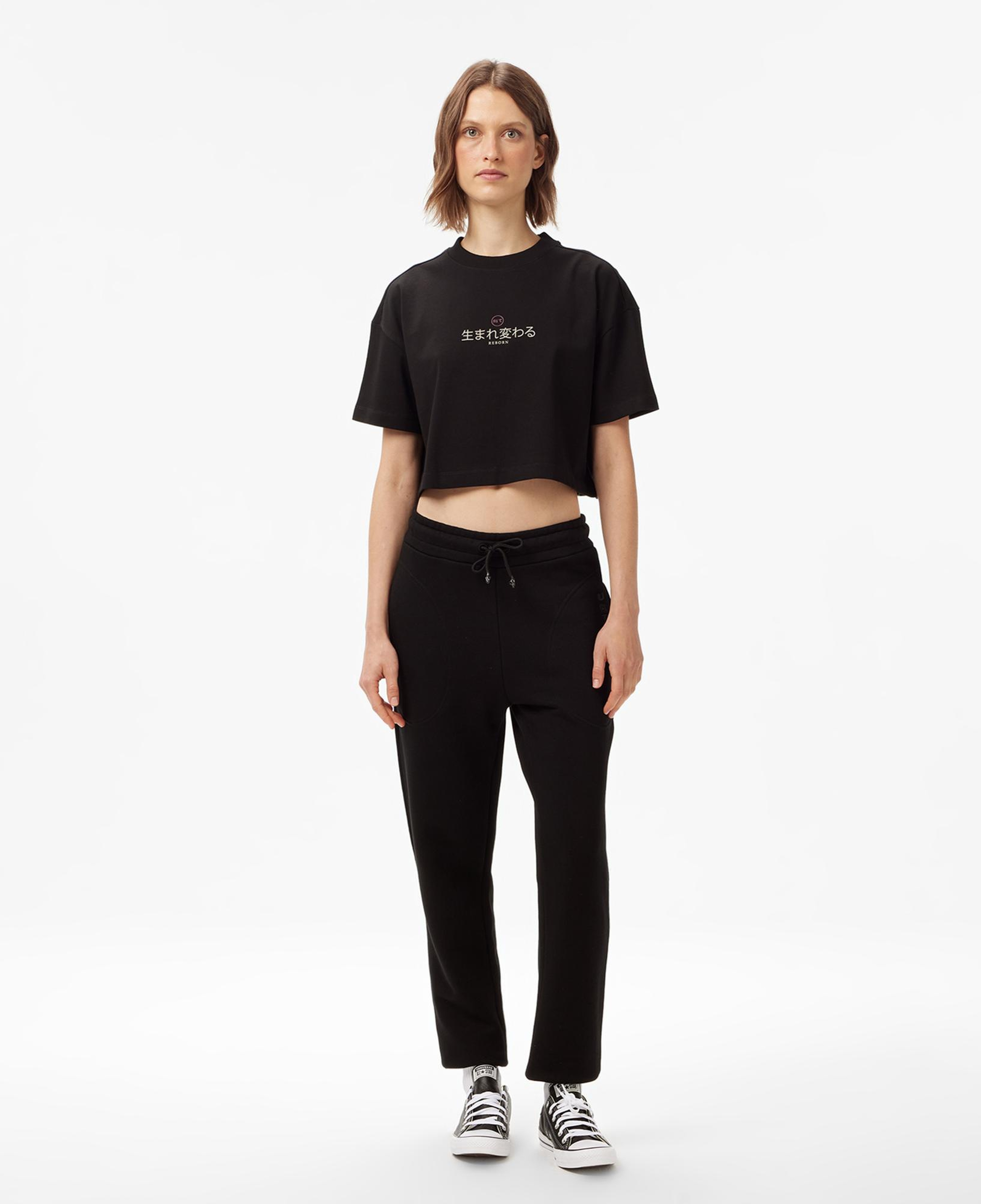 UNITED4 Classic Kadın Siyah T-Shirt