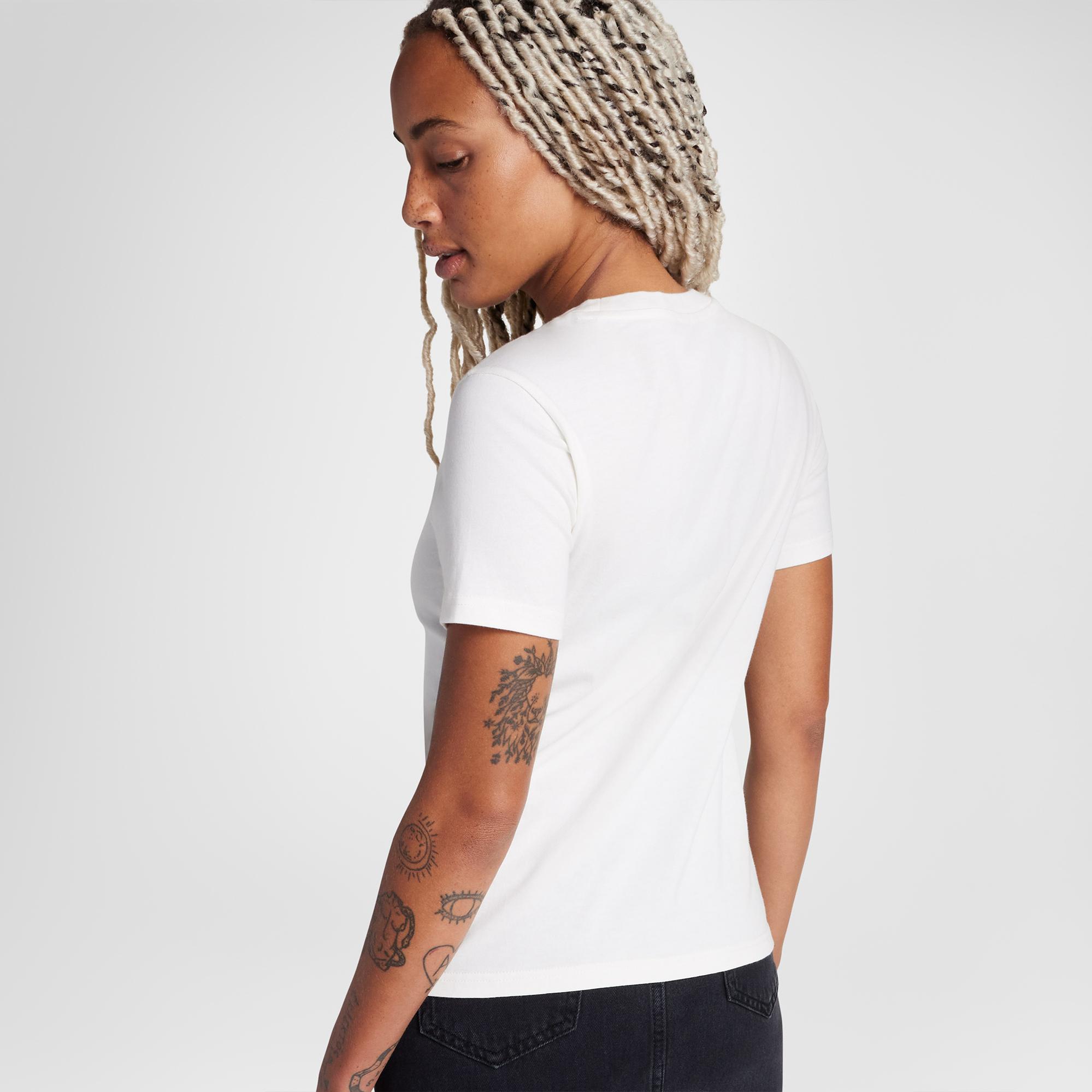 Converse Kadın Beyaz T-Shirt