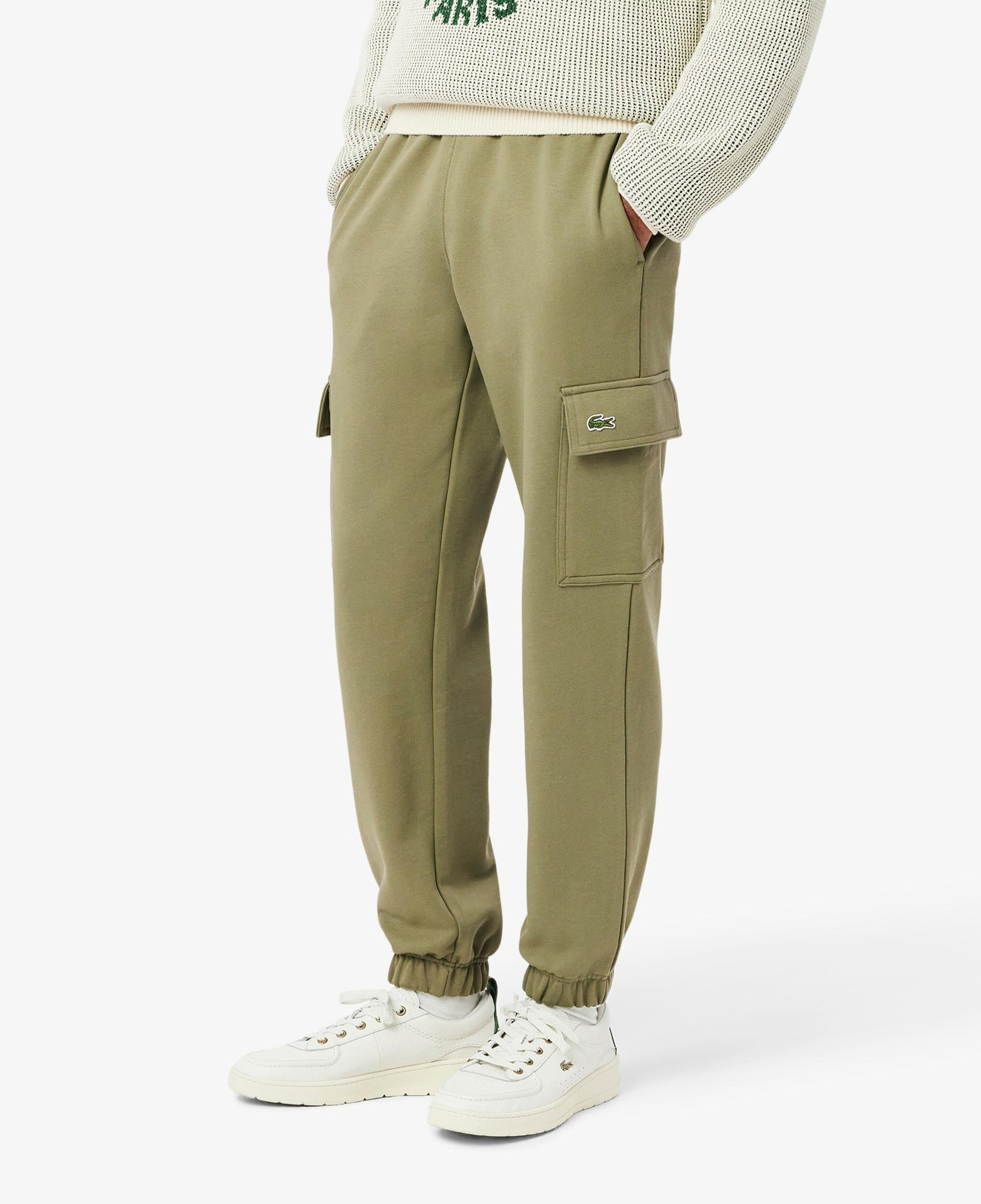 Lacoste Fleece Cargo Erkek Yeşil Eşofman Altı