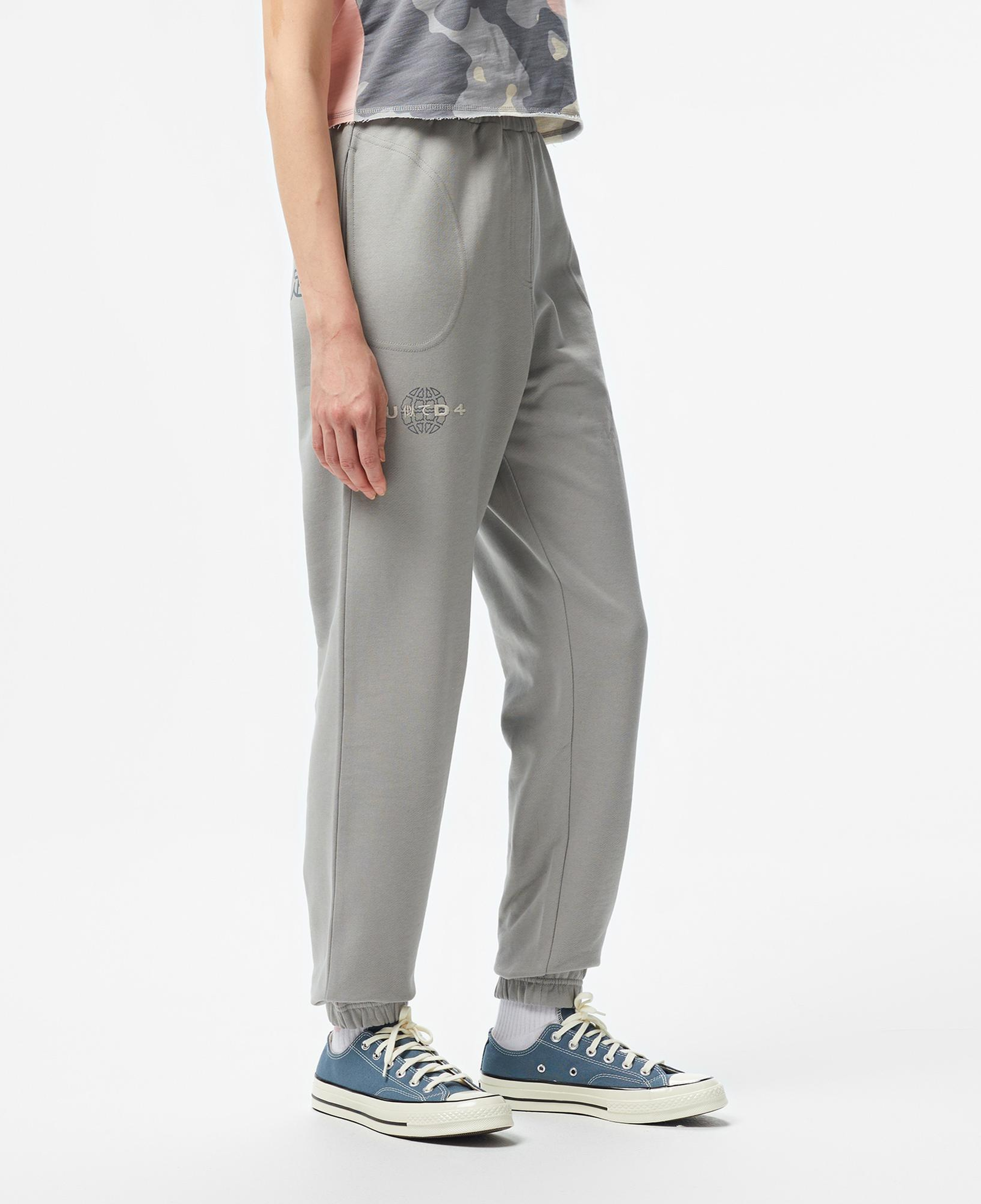 UNITED4 Comfort Flare Kadın Gri Eşofman Altı