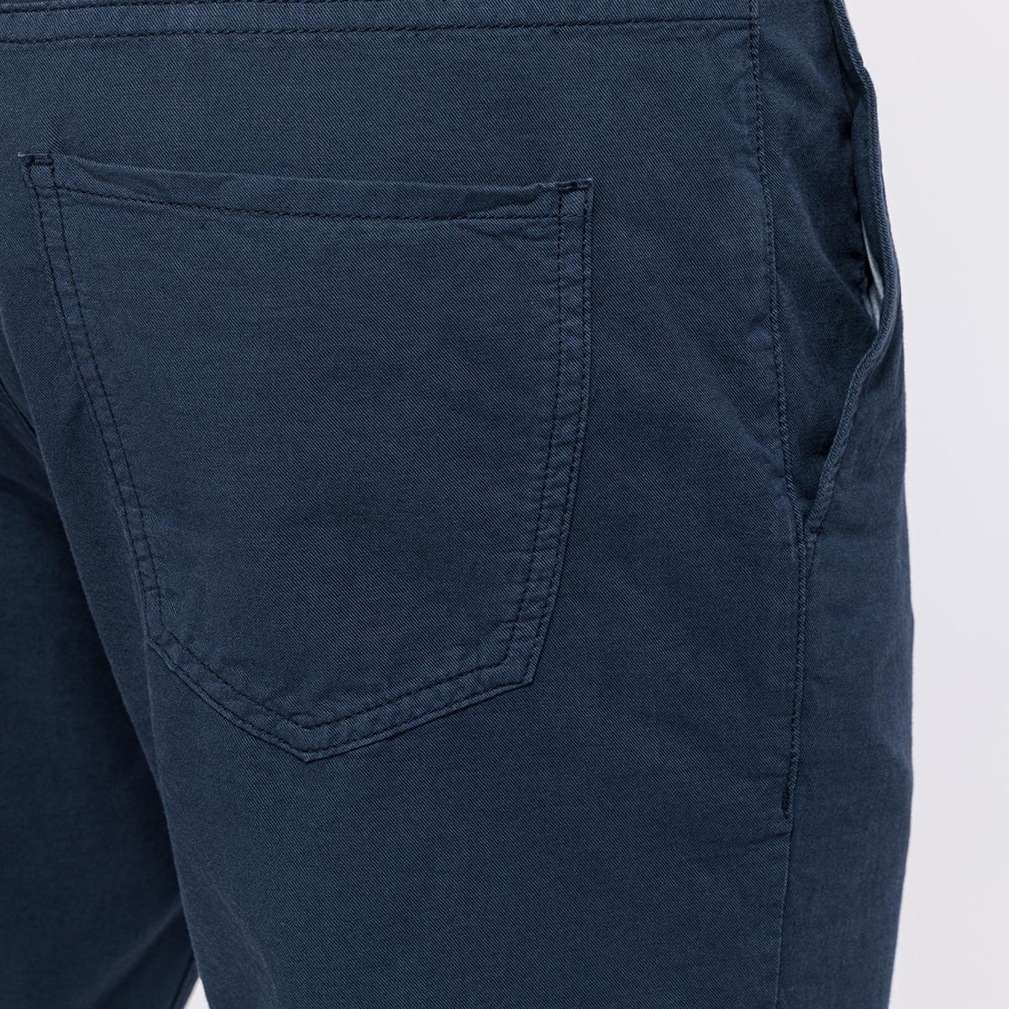 Erkek Lacivert Yan Cep Pantolon