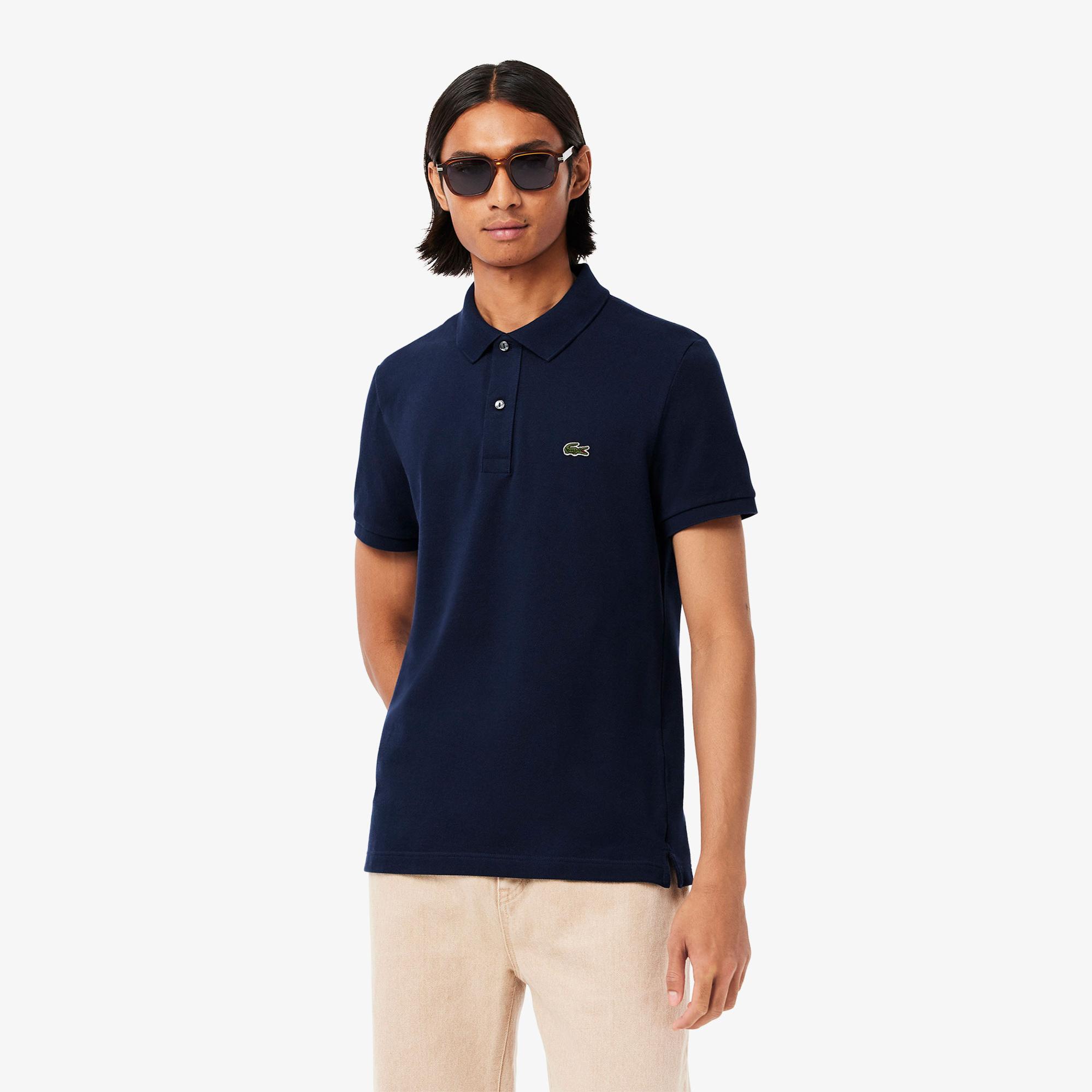 Lacoste L.12.12 Erkek Slim Fit Lacivert Polo