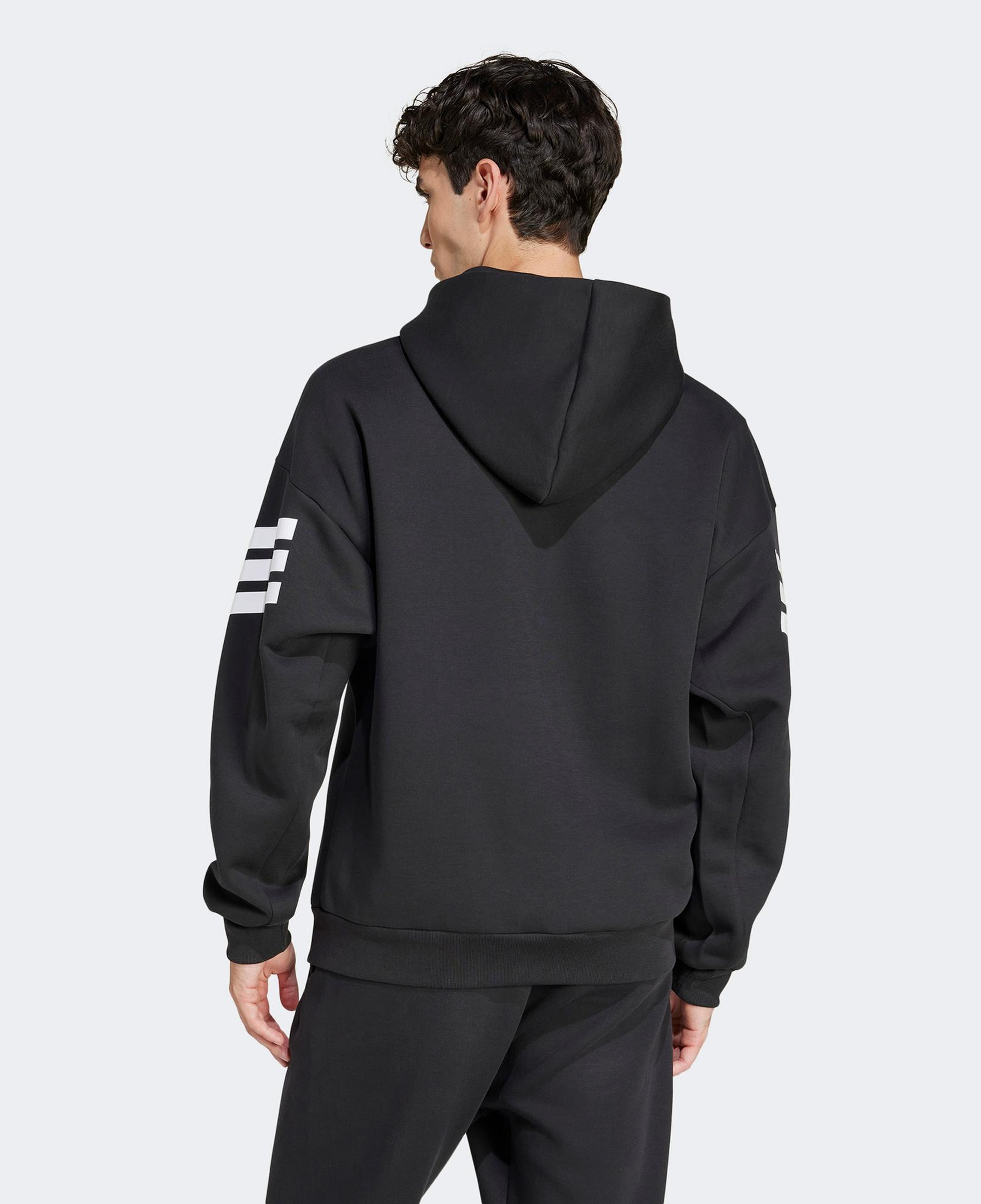 adidas Future Icon 3-Stripes Erkek Siyah Eşofman Üstü