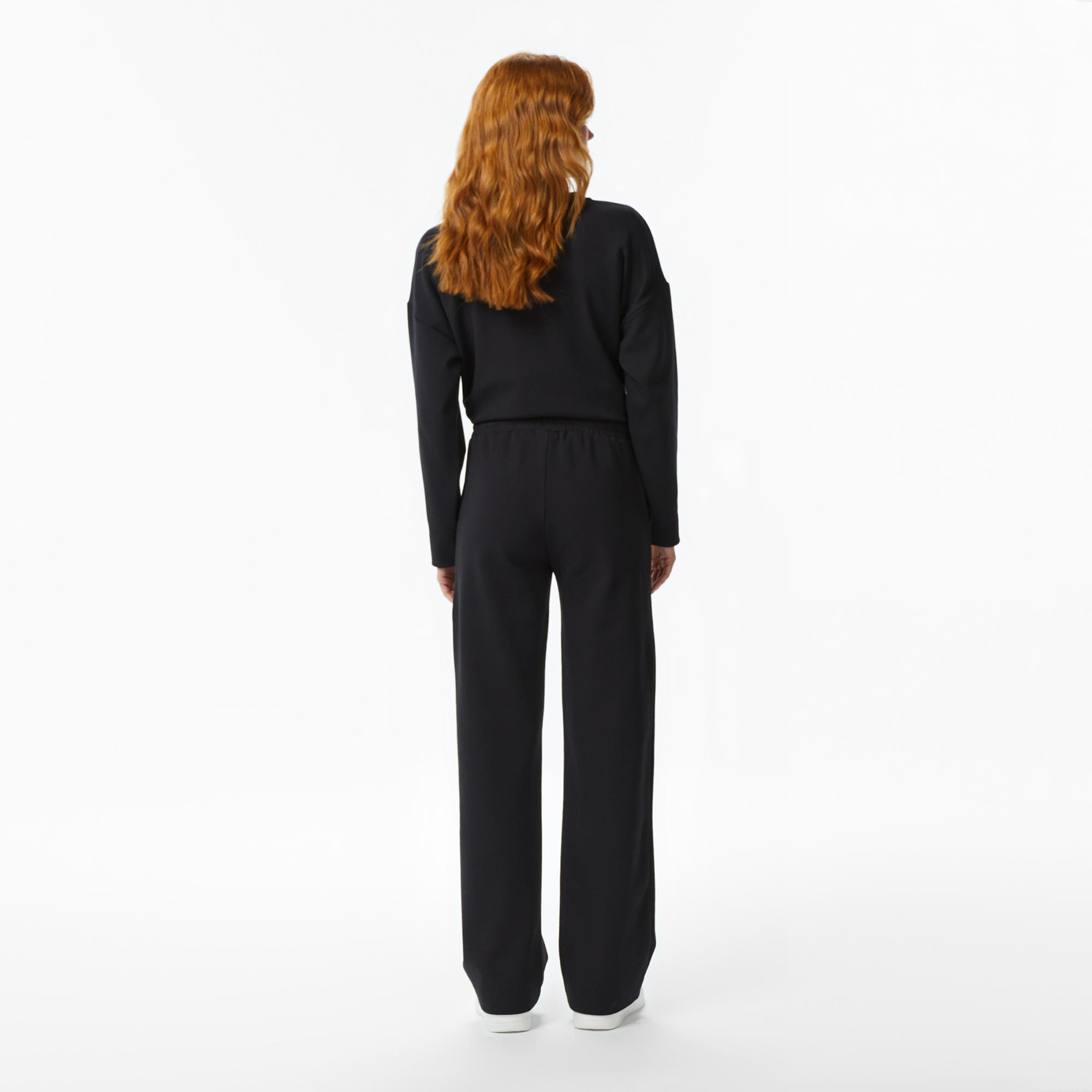 Nautica Kadın Siyah Regular Fit Eşofman Altı