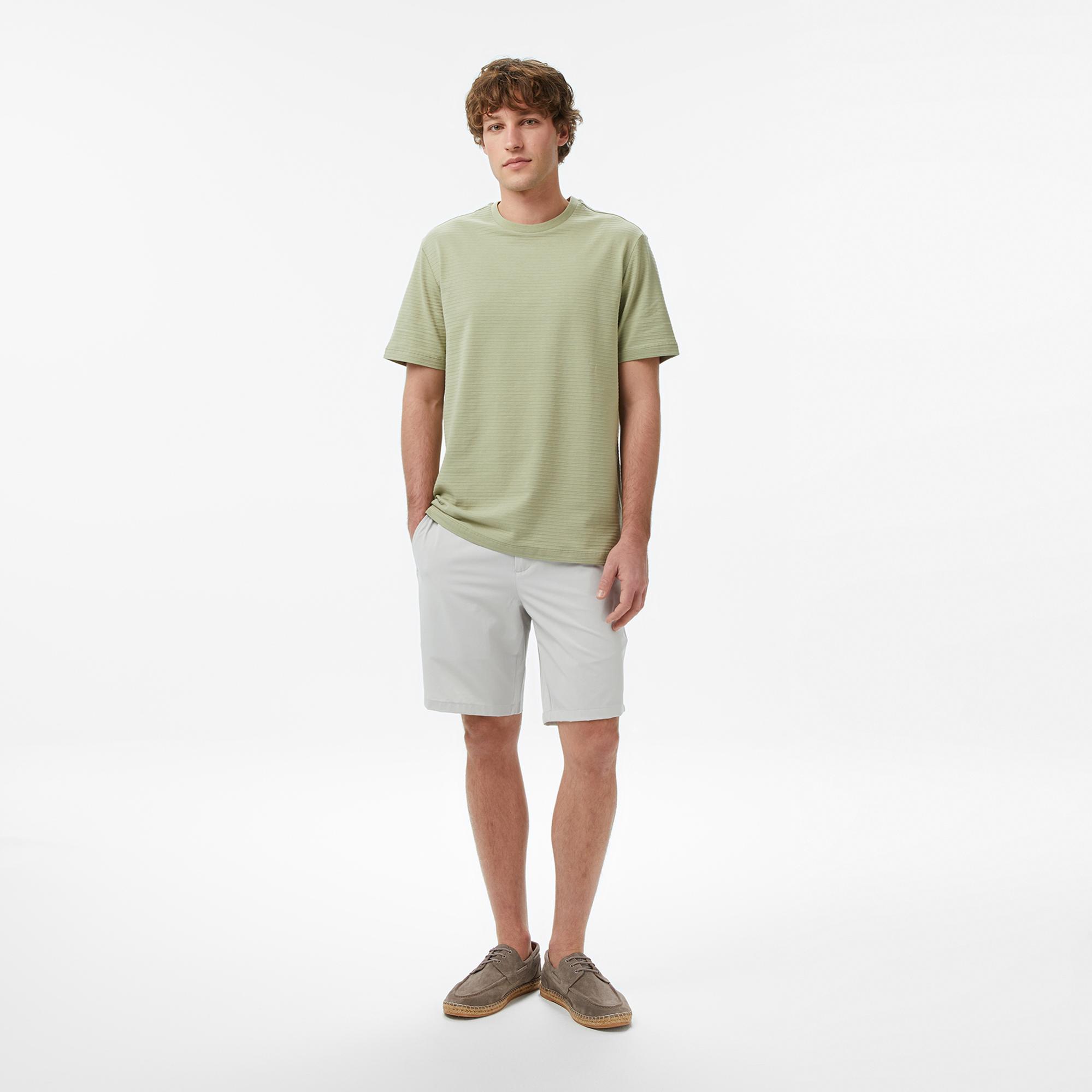 Nautica Erkek Gri Regular Fit Şort