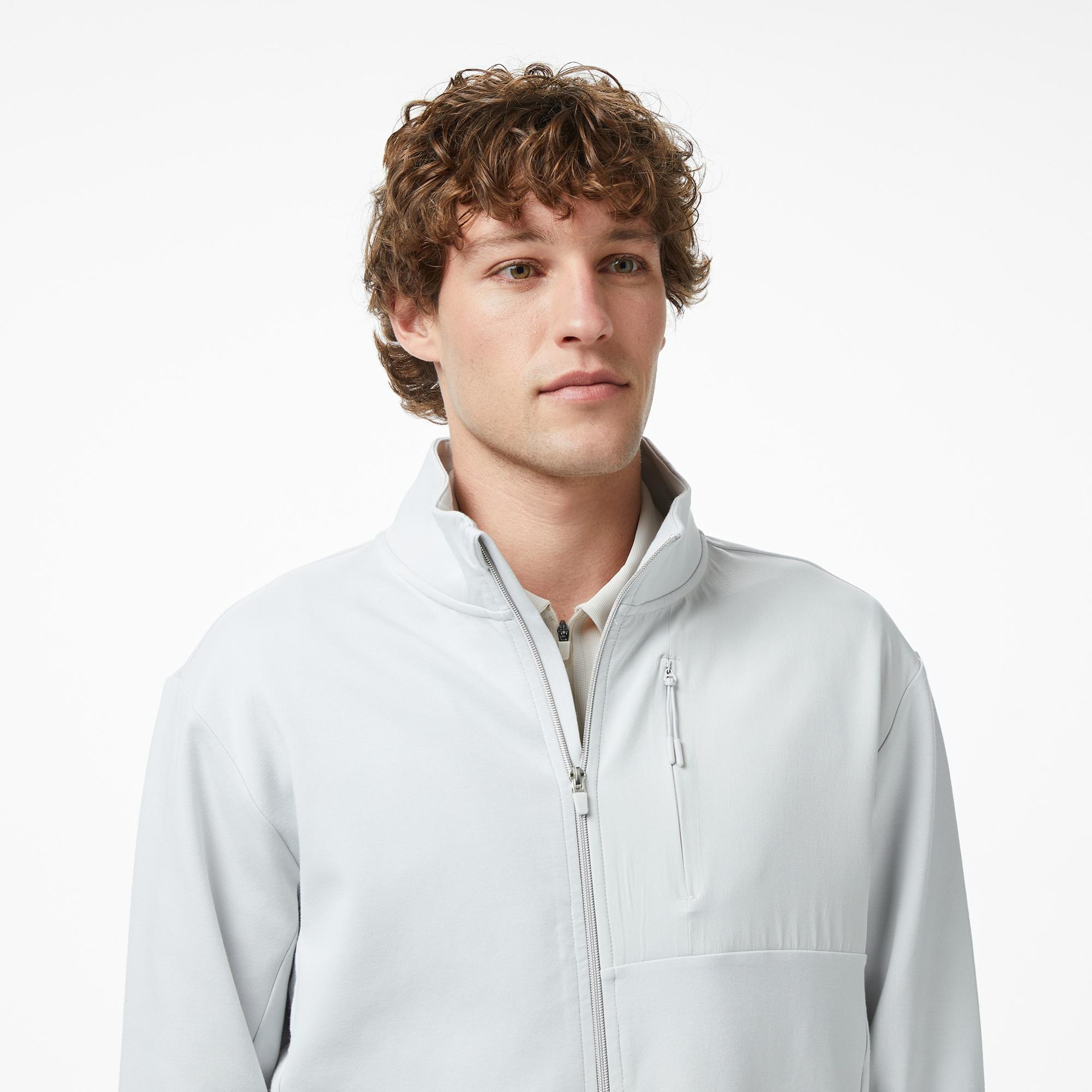 Nautica Erkek Gri Regular Fit Dik Yaka Sweatshirt