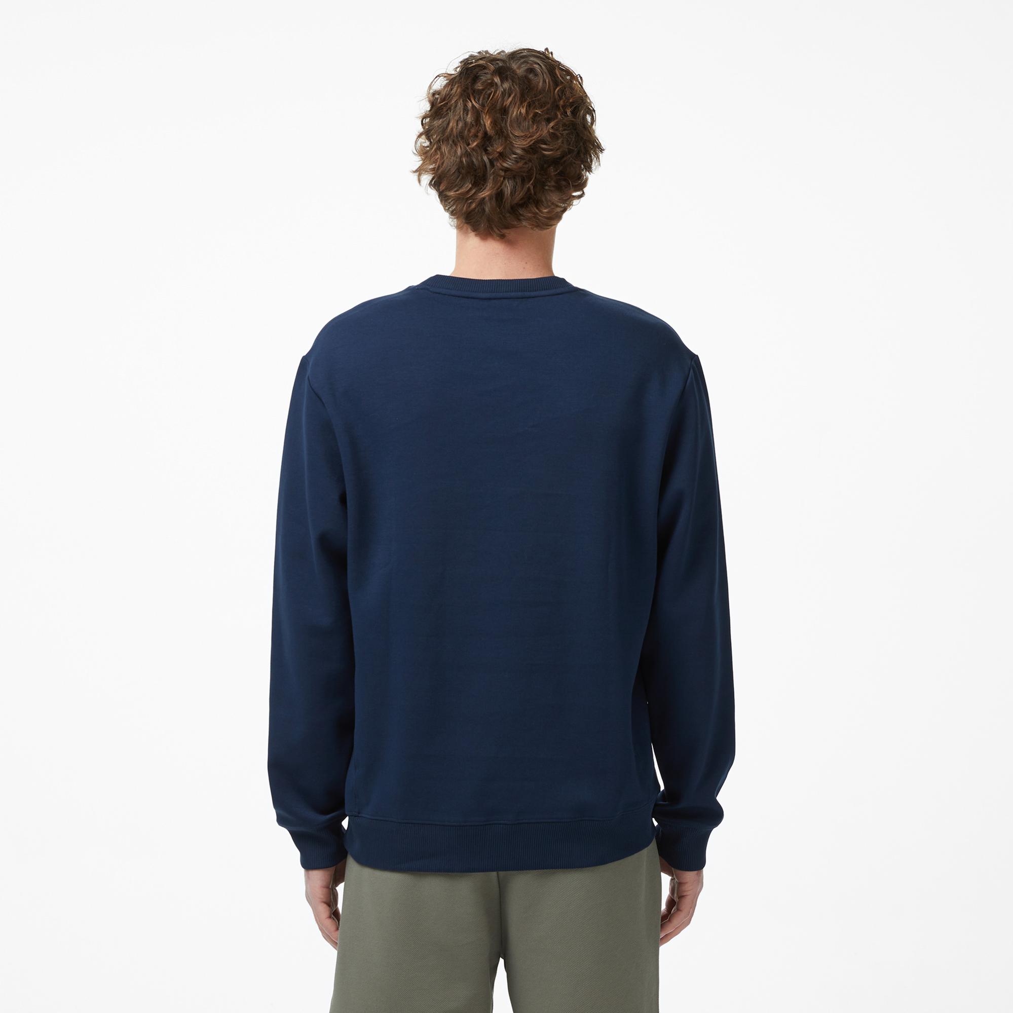 Nautica Erkek Lacivert Regular Fit Sweatshirt