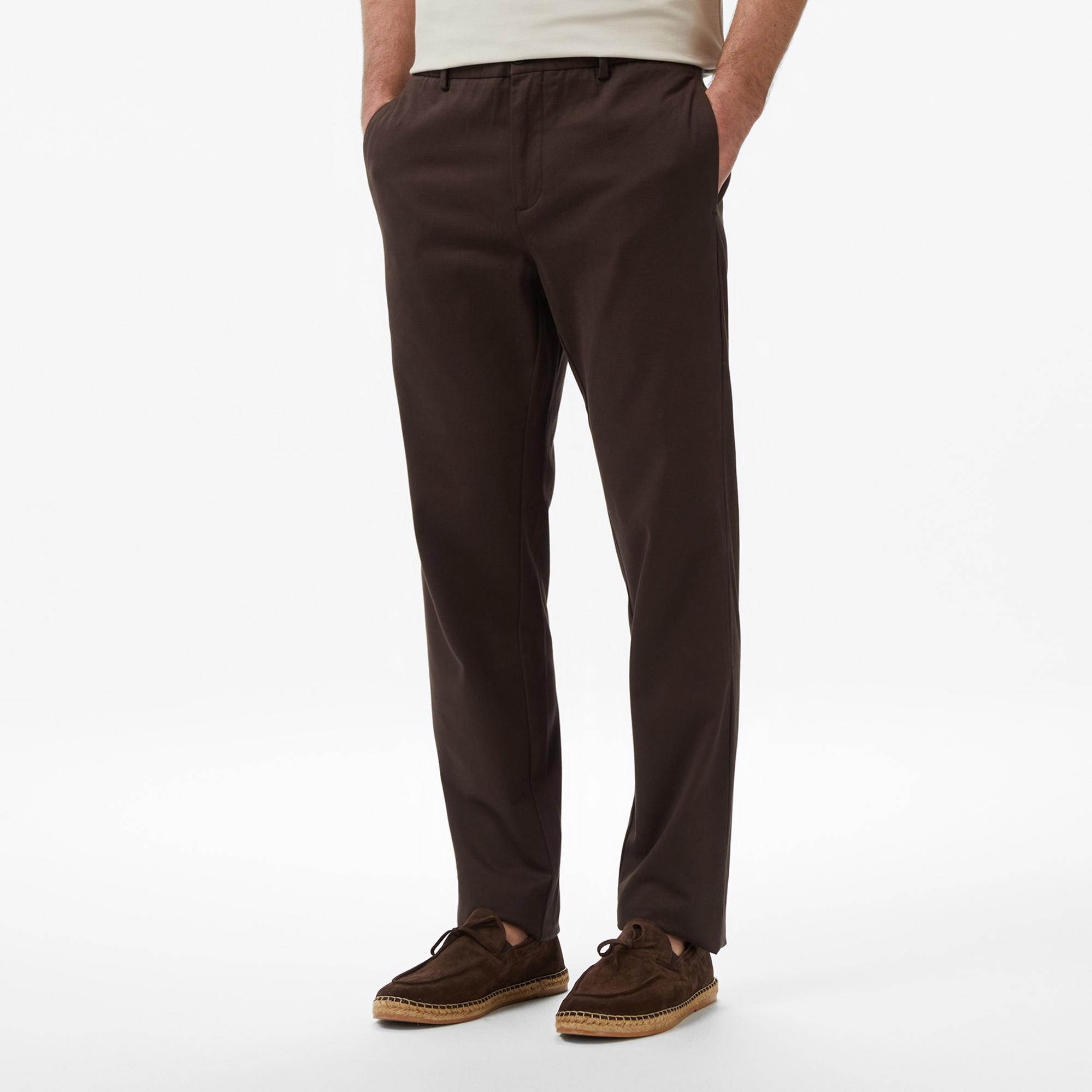 Nautica Erkek Kahverengi Tapered Pantolon