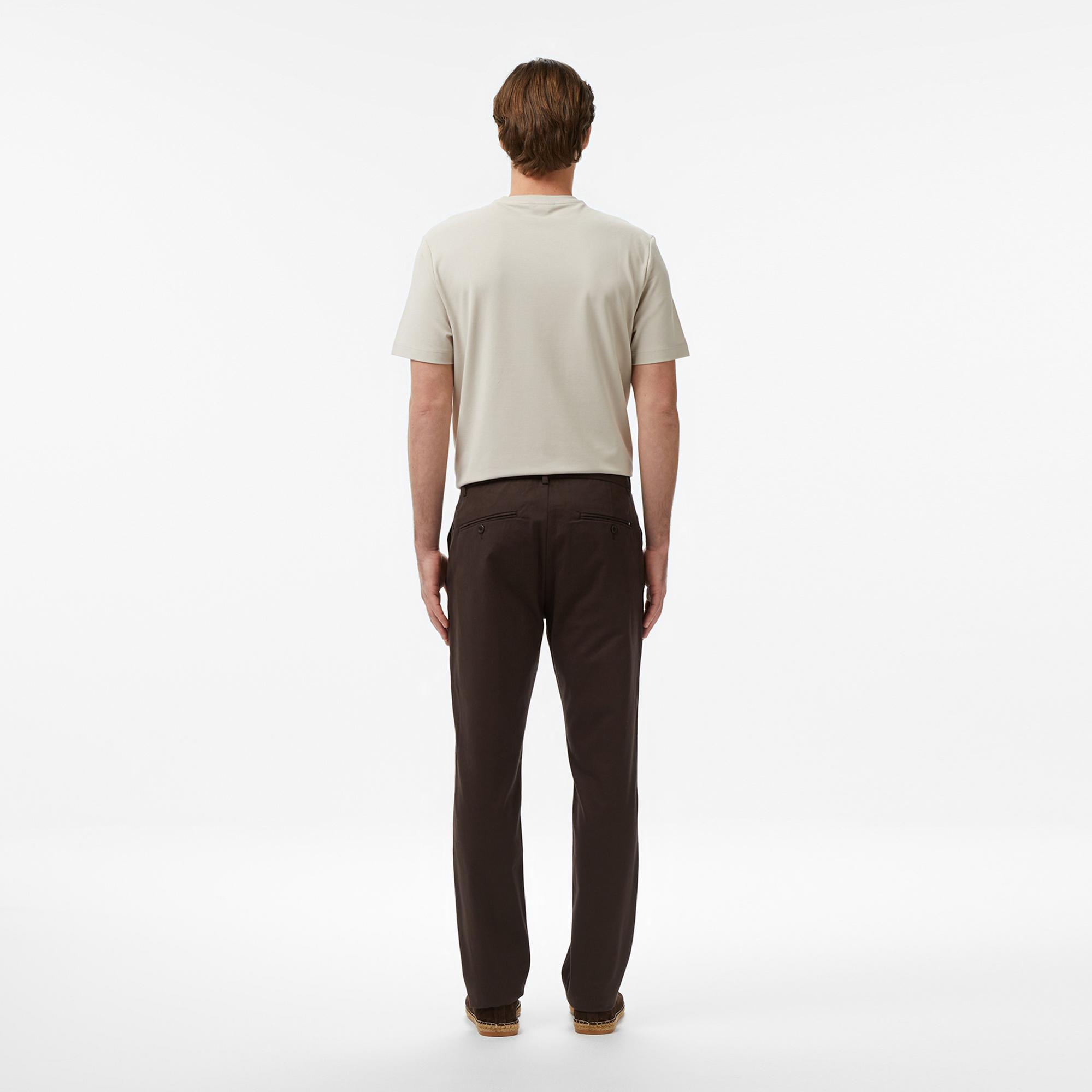 Nautica Erkek Kahverengi Tapered Pantolon