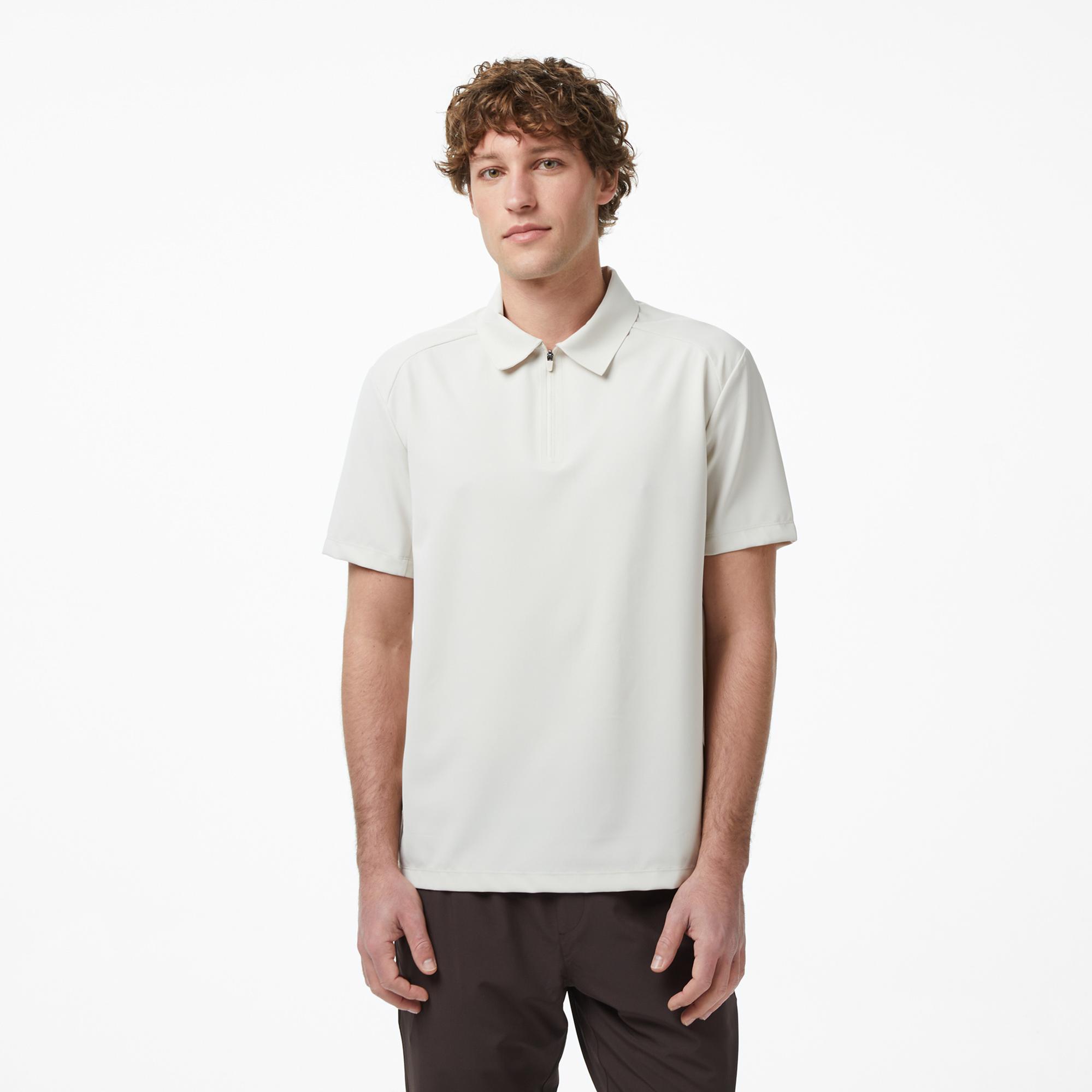 Nautica Erkek Krem Regular Fit Polo Yaka T-Shirt