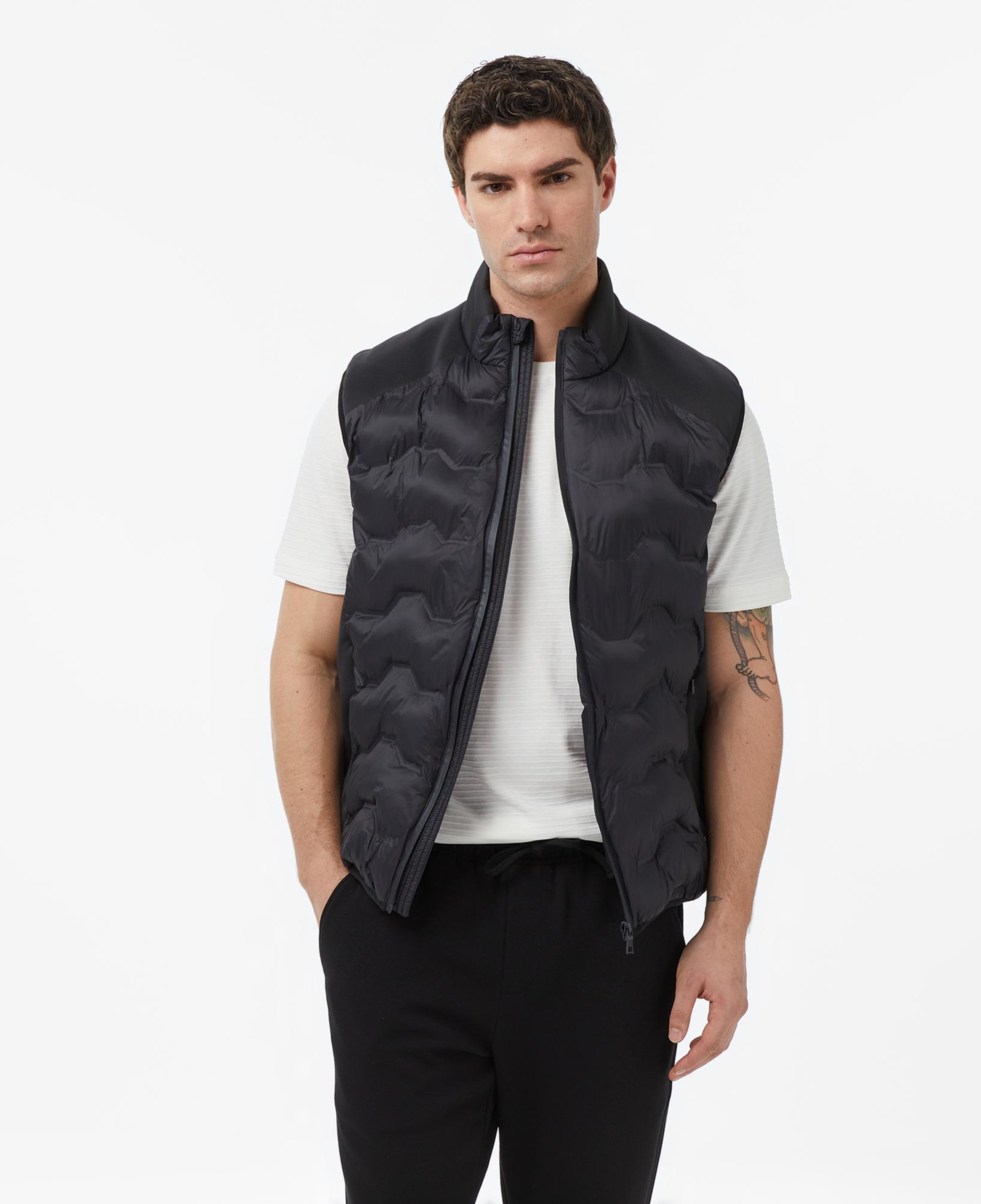 Nautica Erkek Siyah Regular Fit Su İtici Yelek