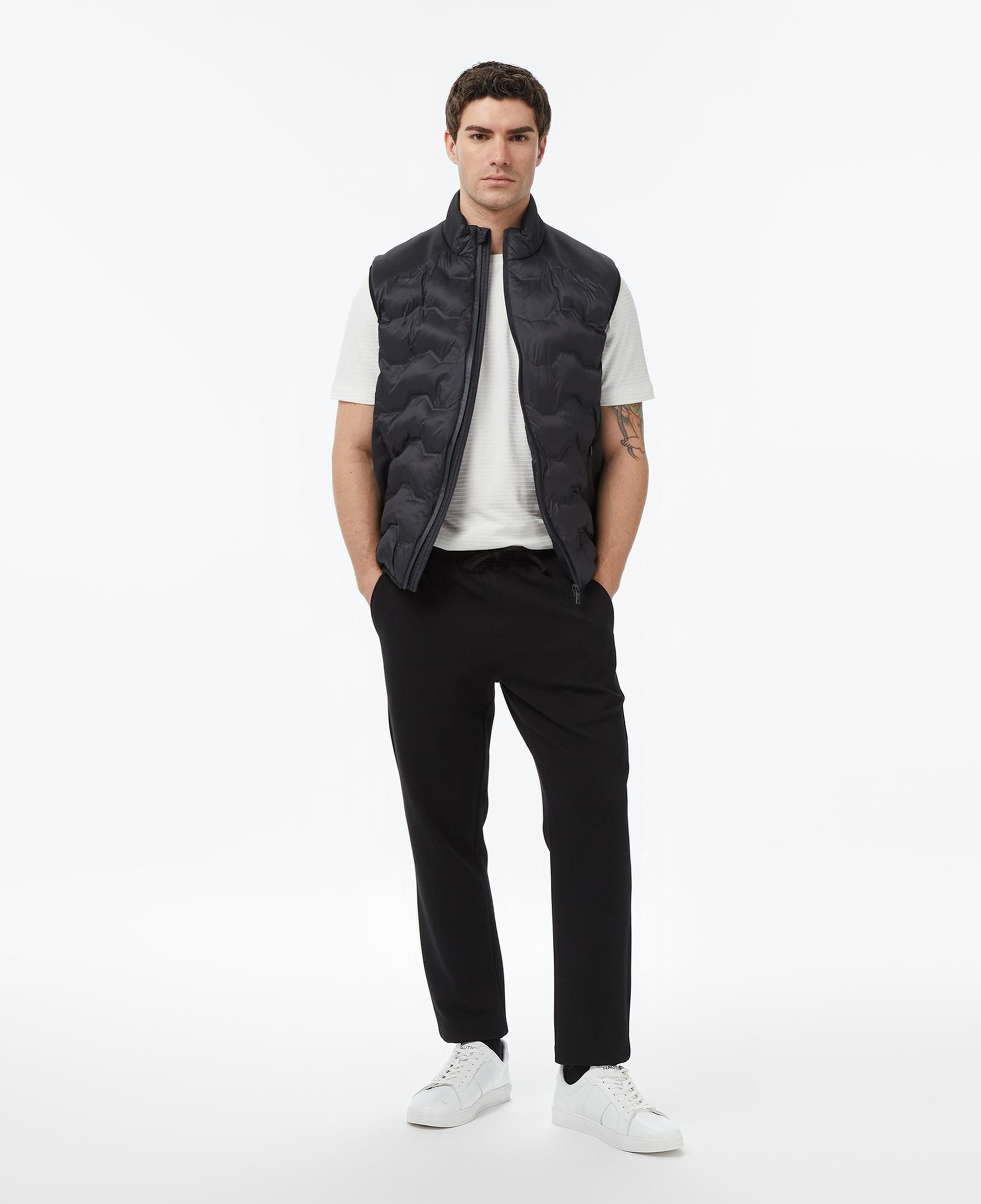 Nautica Erkek Siyah Regular Fit Su İtici Yelek