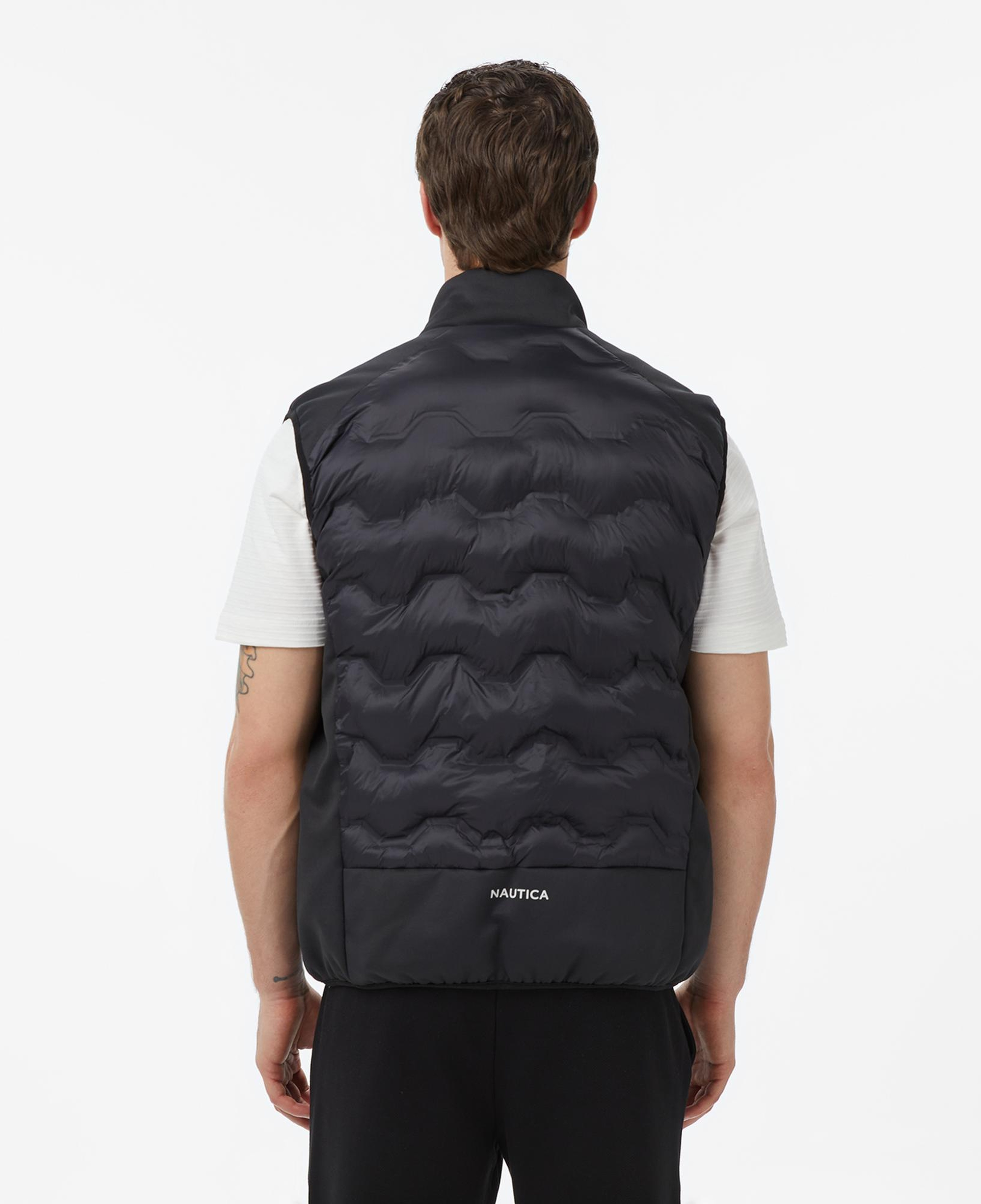 Nautica Erkek Siyah Regular Fit Su İtici Yelek