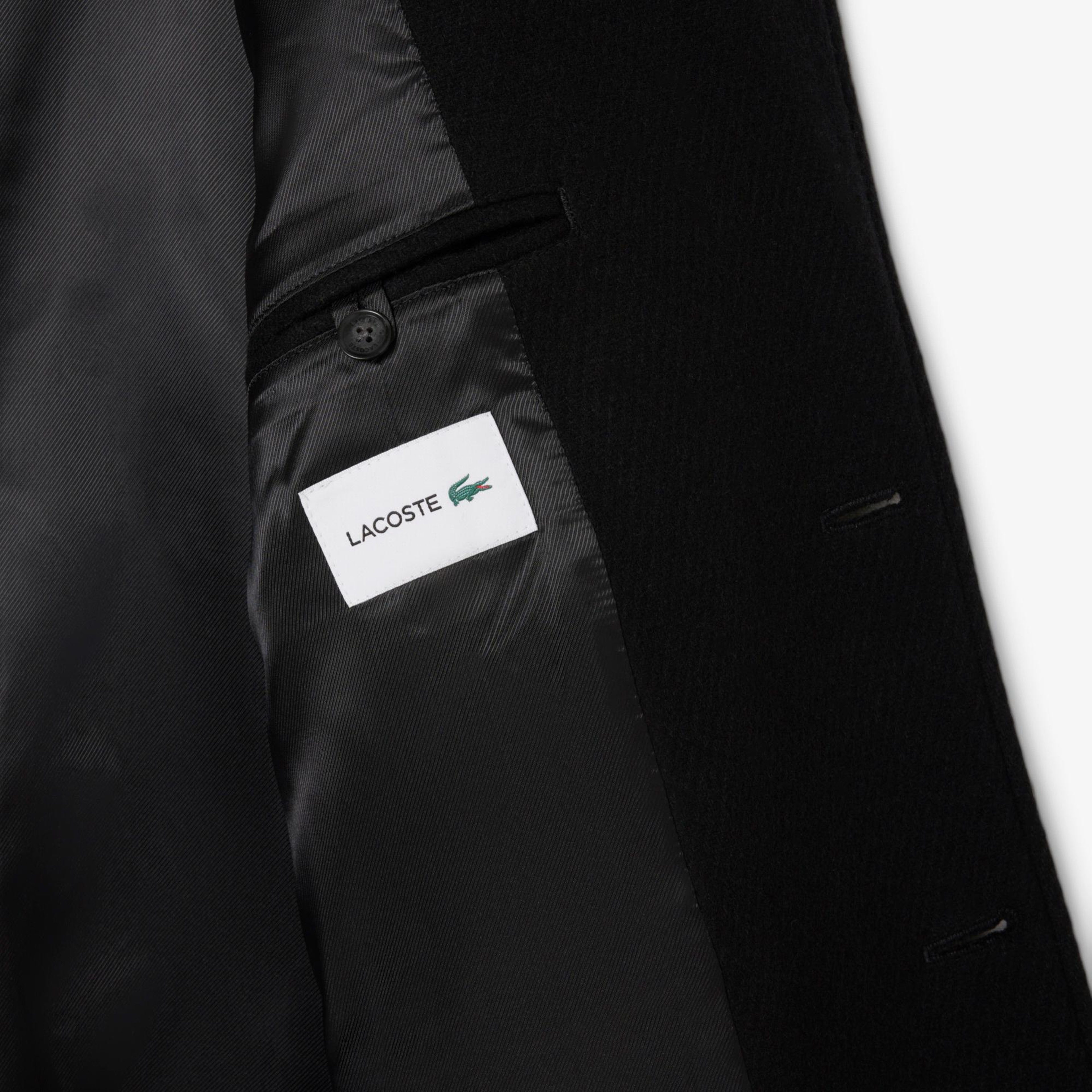 Lacoste Erkek Classic Fit Siyah Kaban