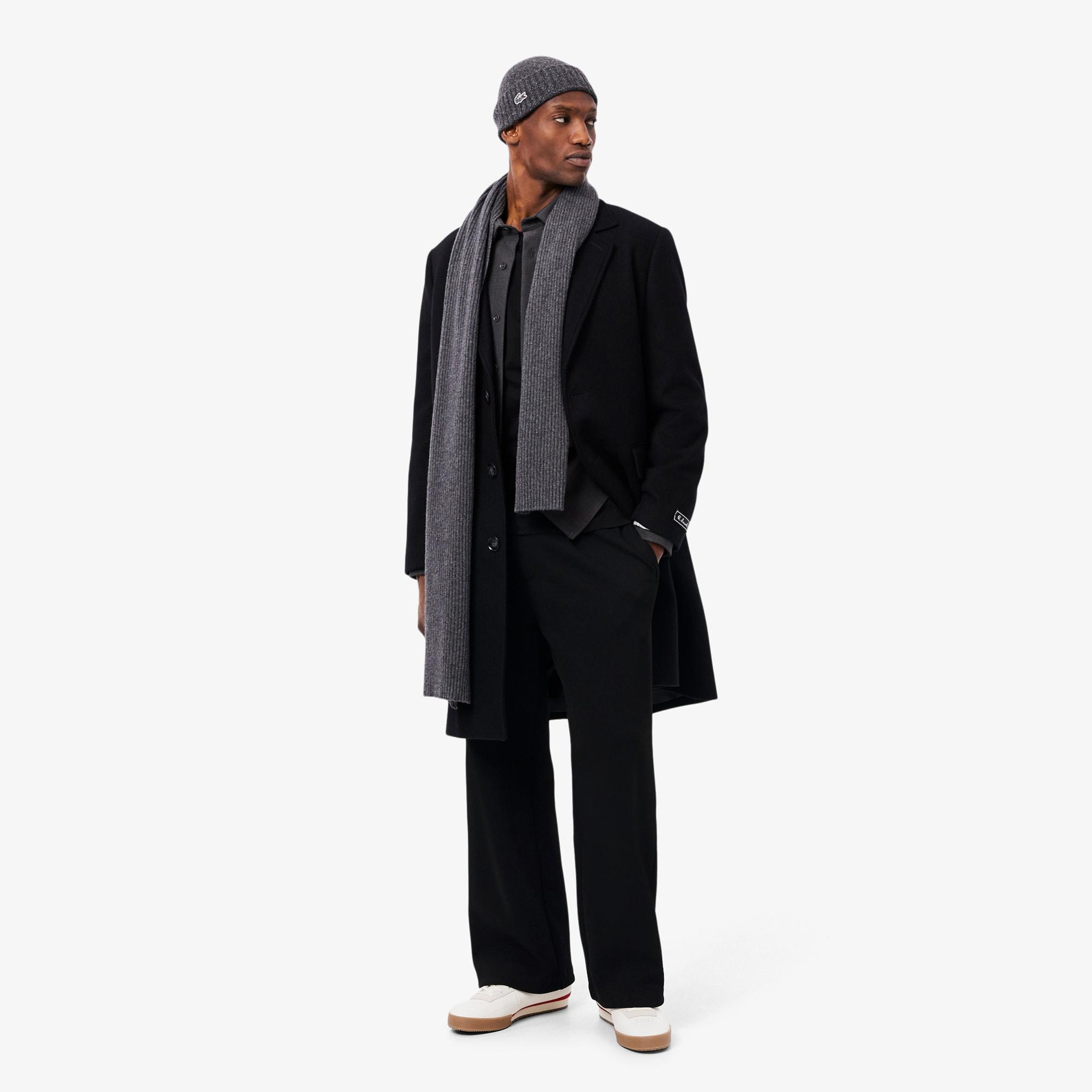 Lacoste Erkek Classic Fit Siyah Kaban